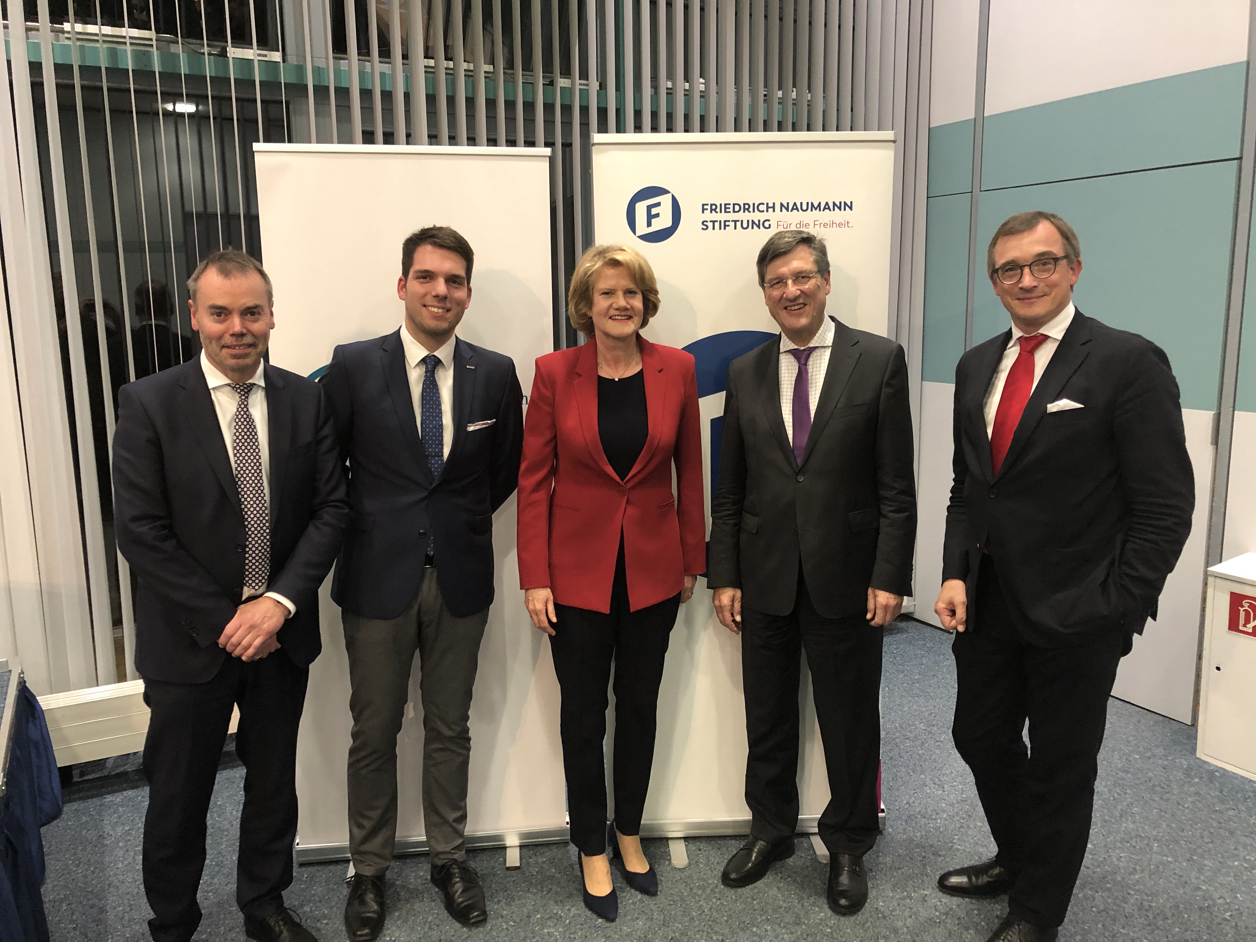 Ewald Grothe, Alexander Olenik, Christina Stresemann, Karl-Heinz Paqué und Andreas Rödder.