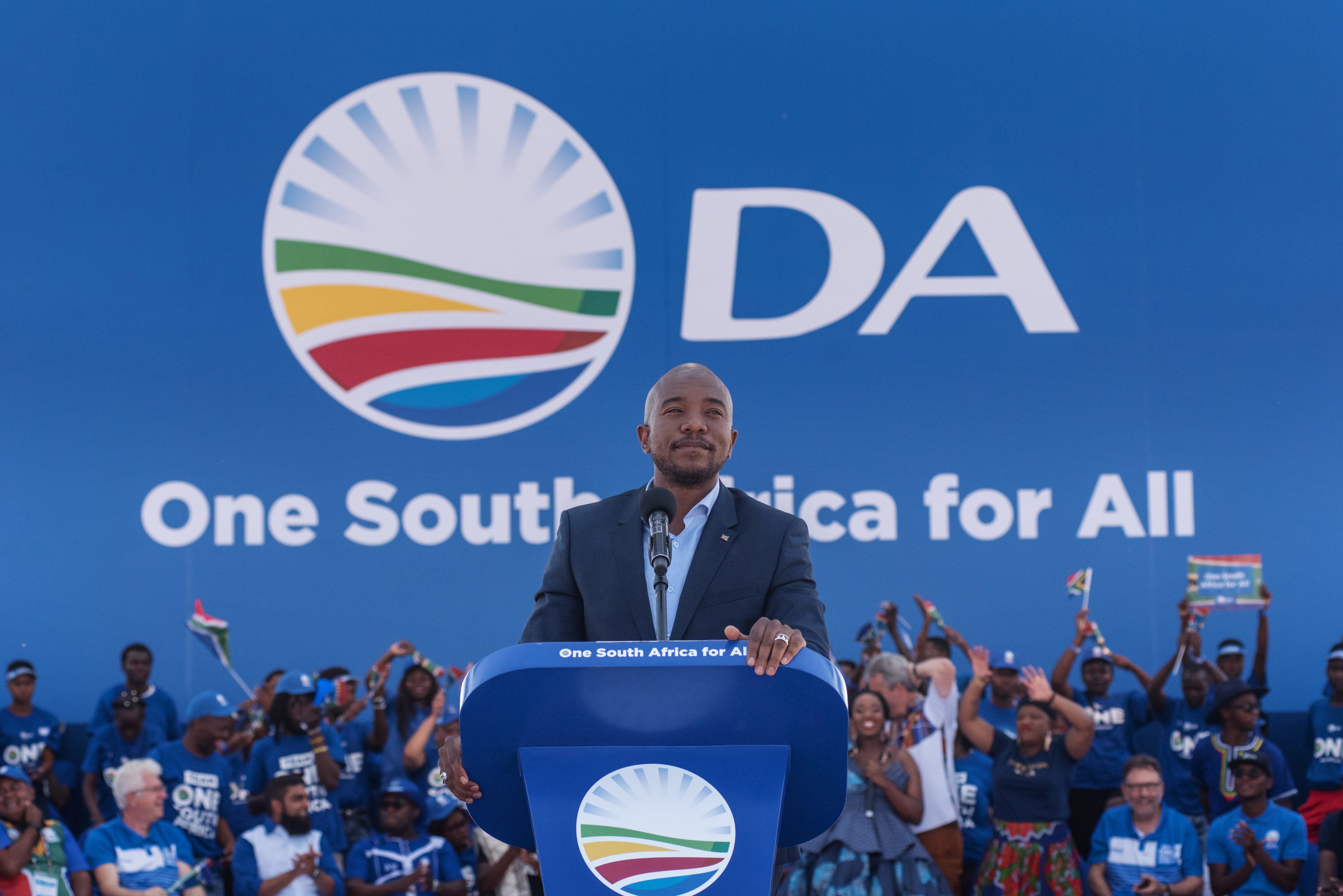 Zurückgetretener Parteichef der Democratic Alliance, Mmusi Maimane