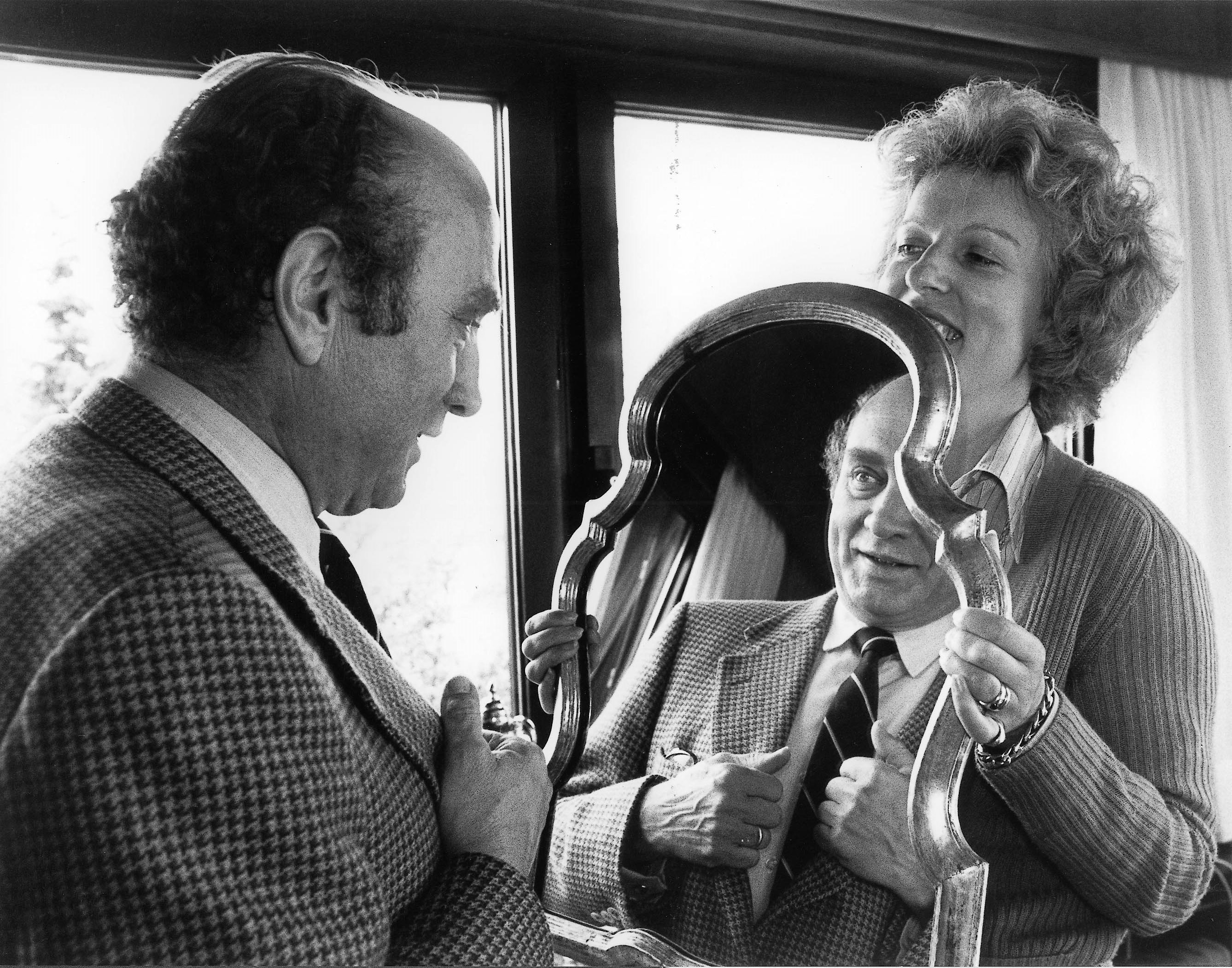 Otto Graf Lambsdorff mit seiner Ehefrau Alexandra