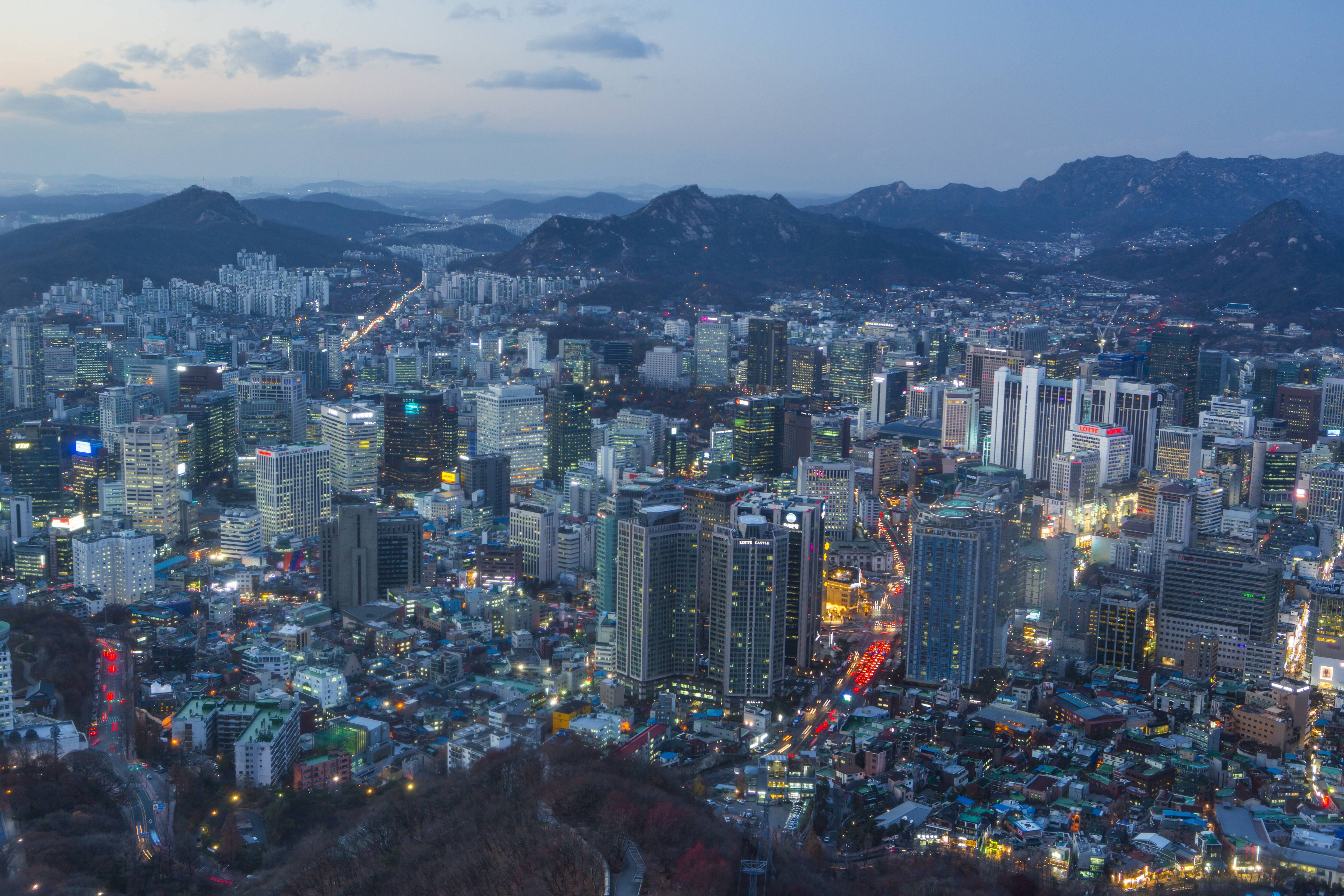 Seoul von oben 