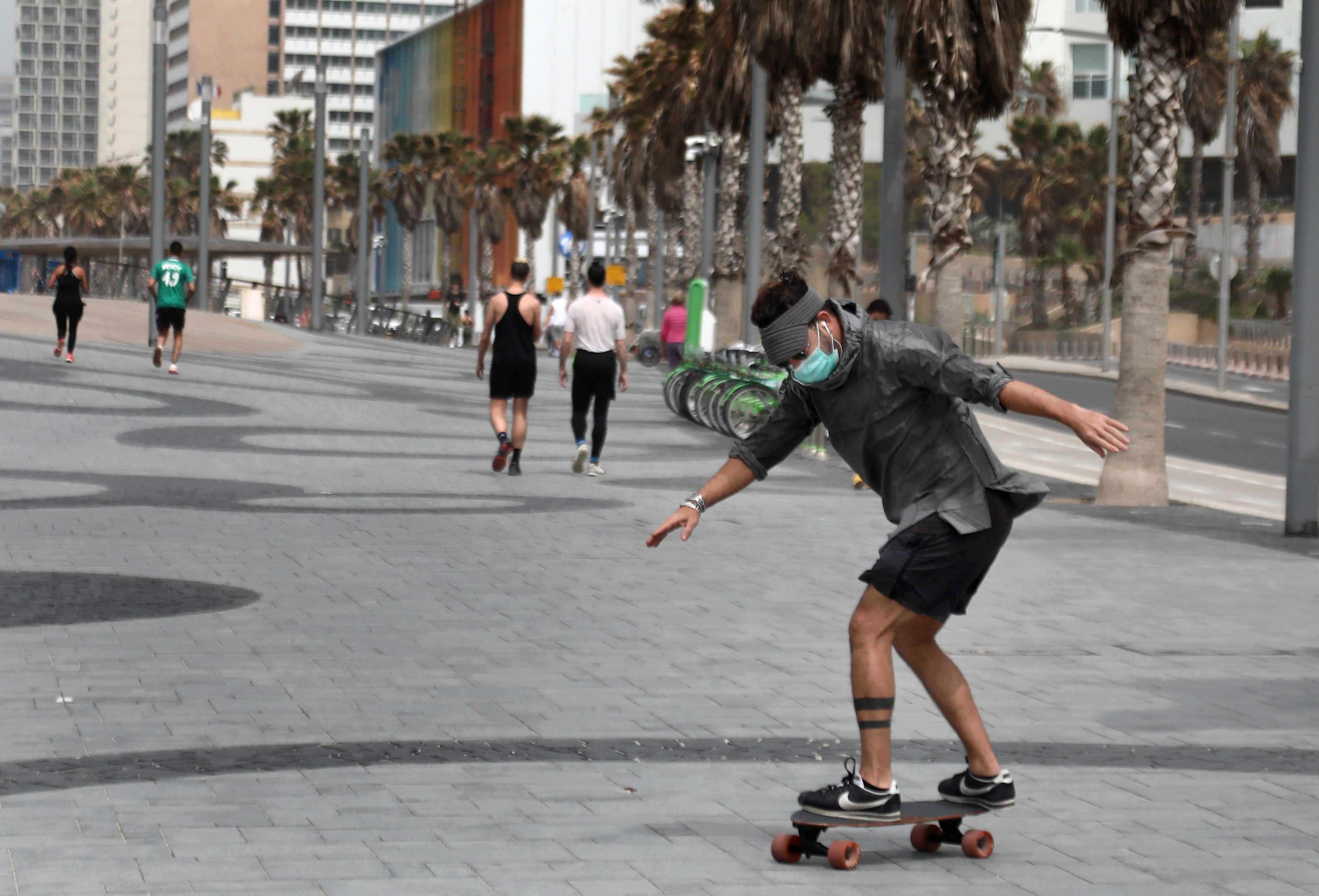 Tel Aviv während der Corona-Pandemie