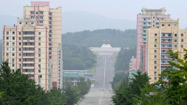 Lockdown in Kaesong nahe der Grenze zu Südkorea