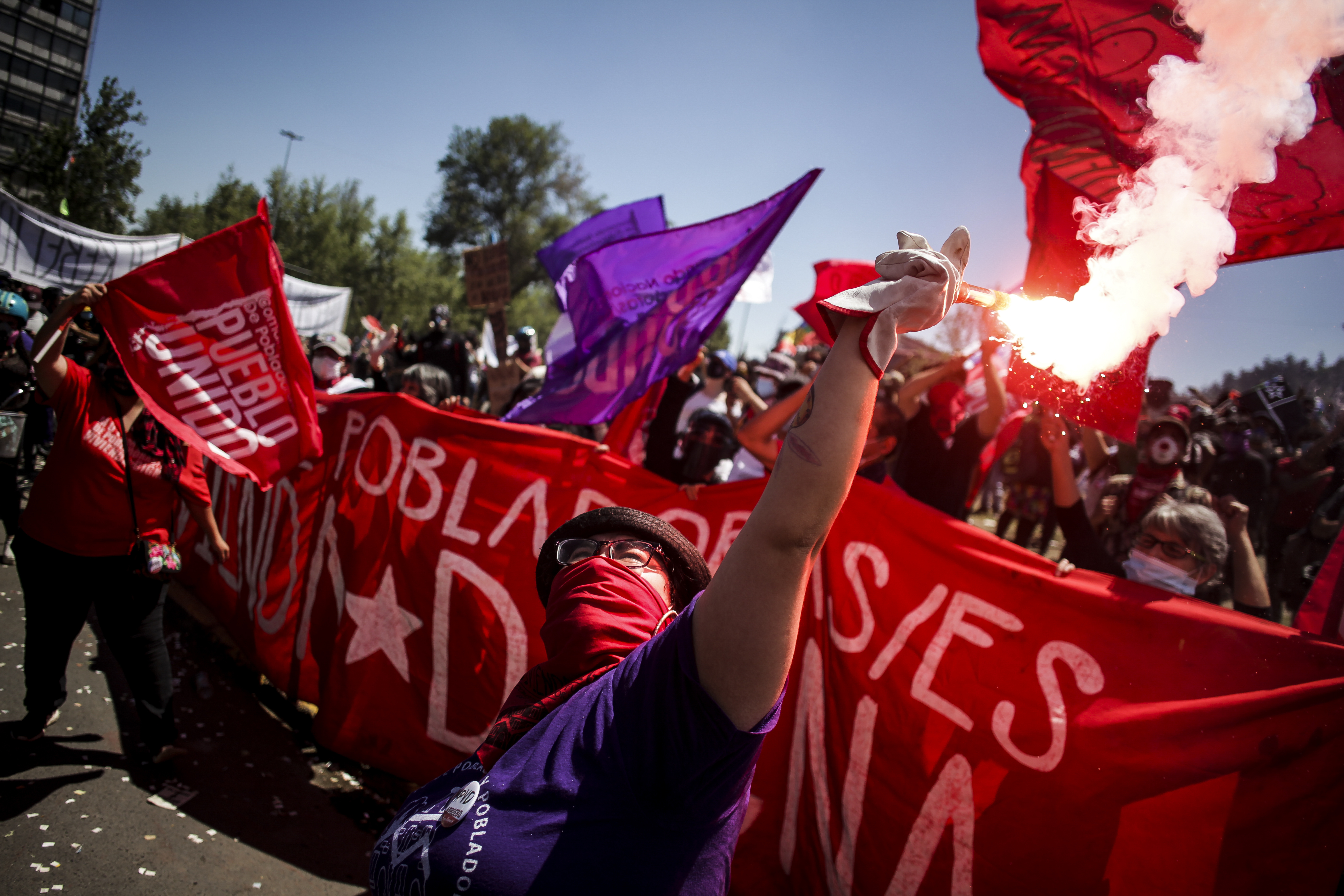 Proteste in Santiago