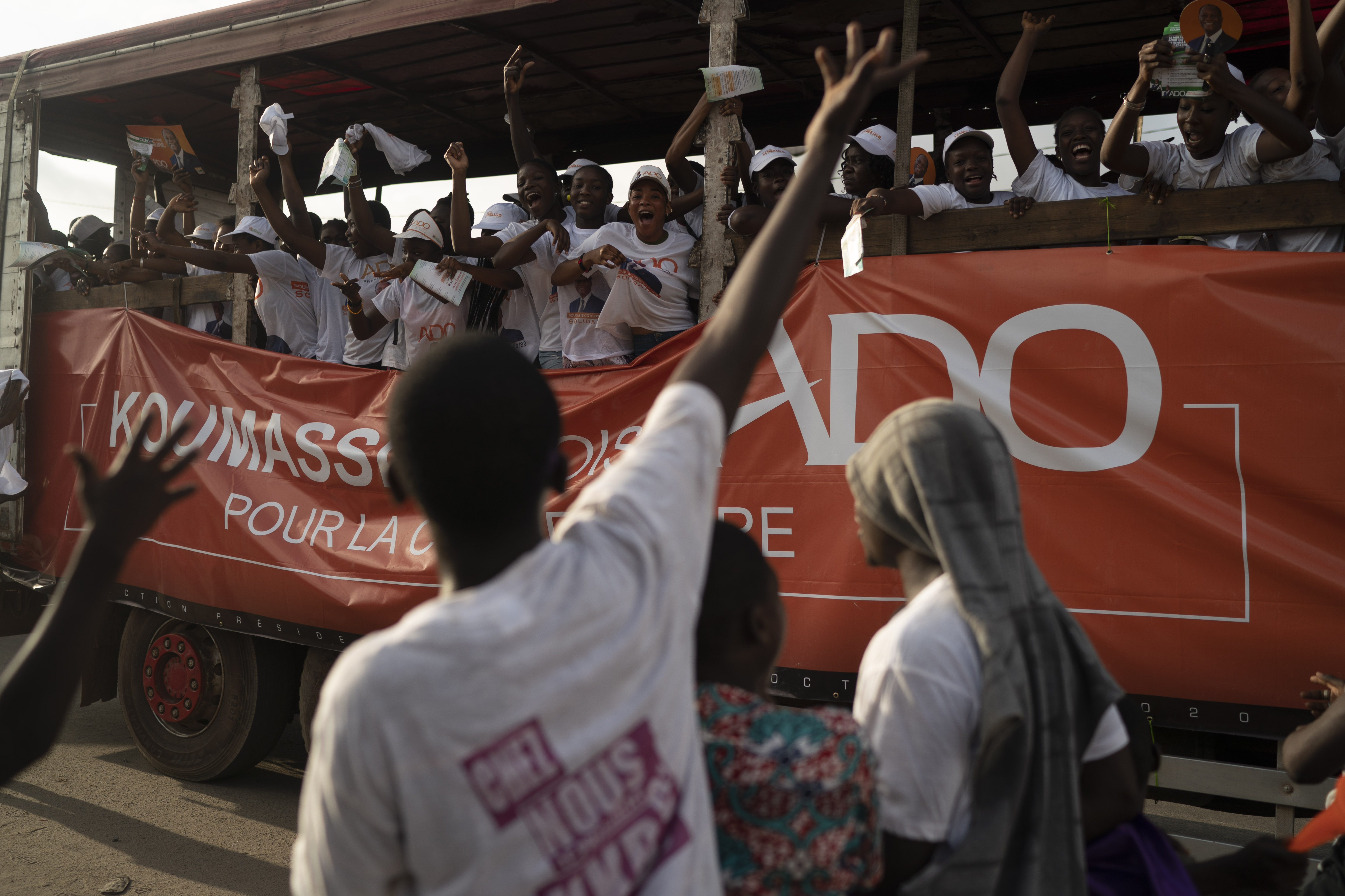 Unterstützer von Alassane Ouattara