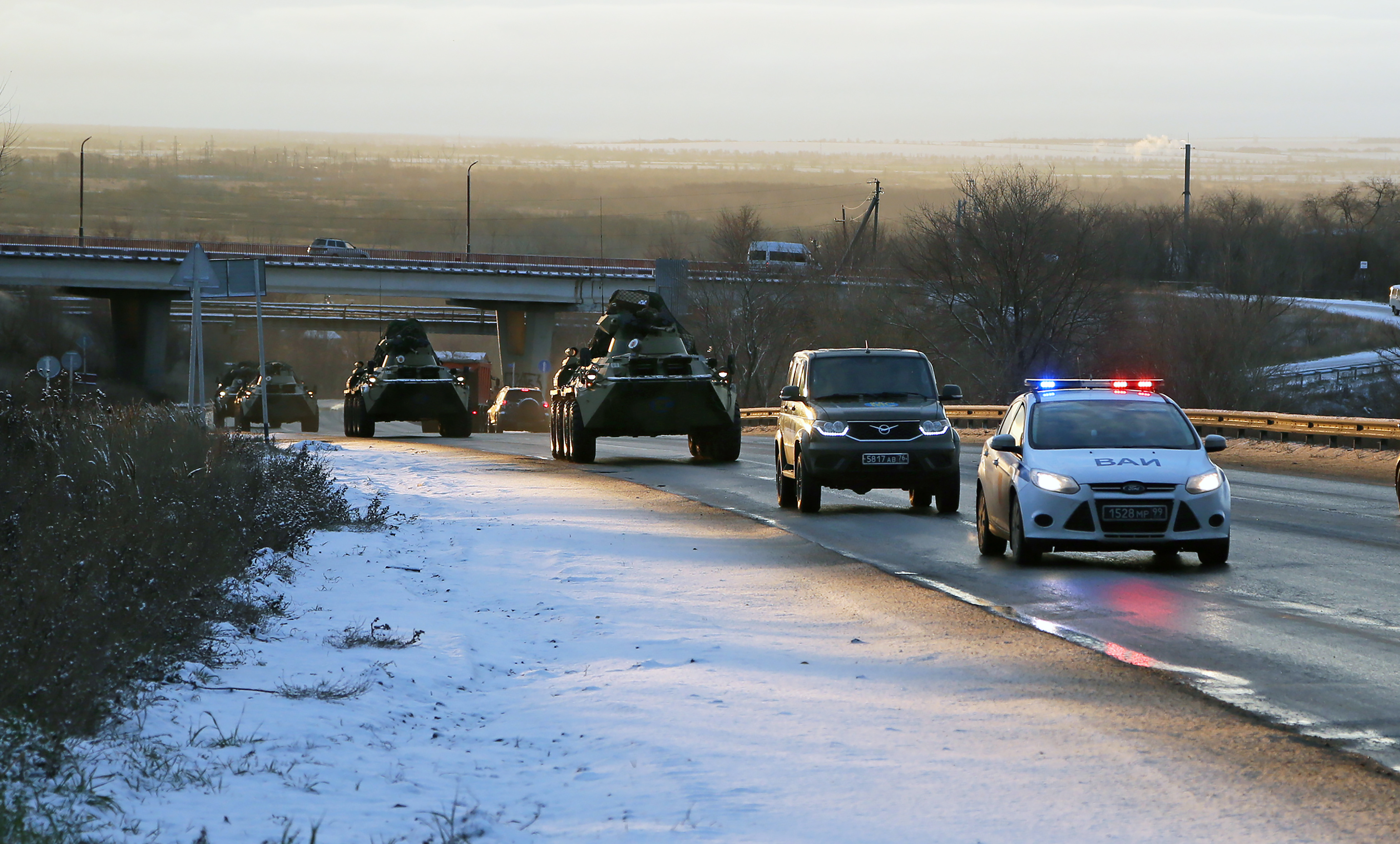 Russische Truppen Bergkarabach
