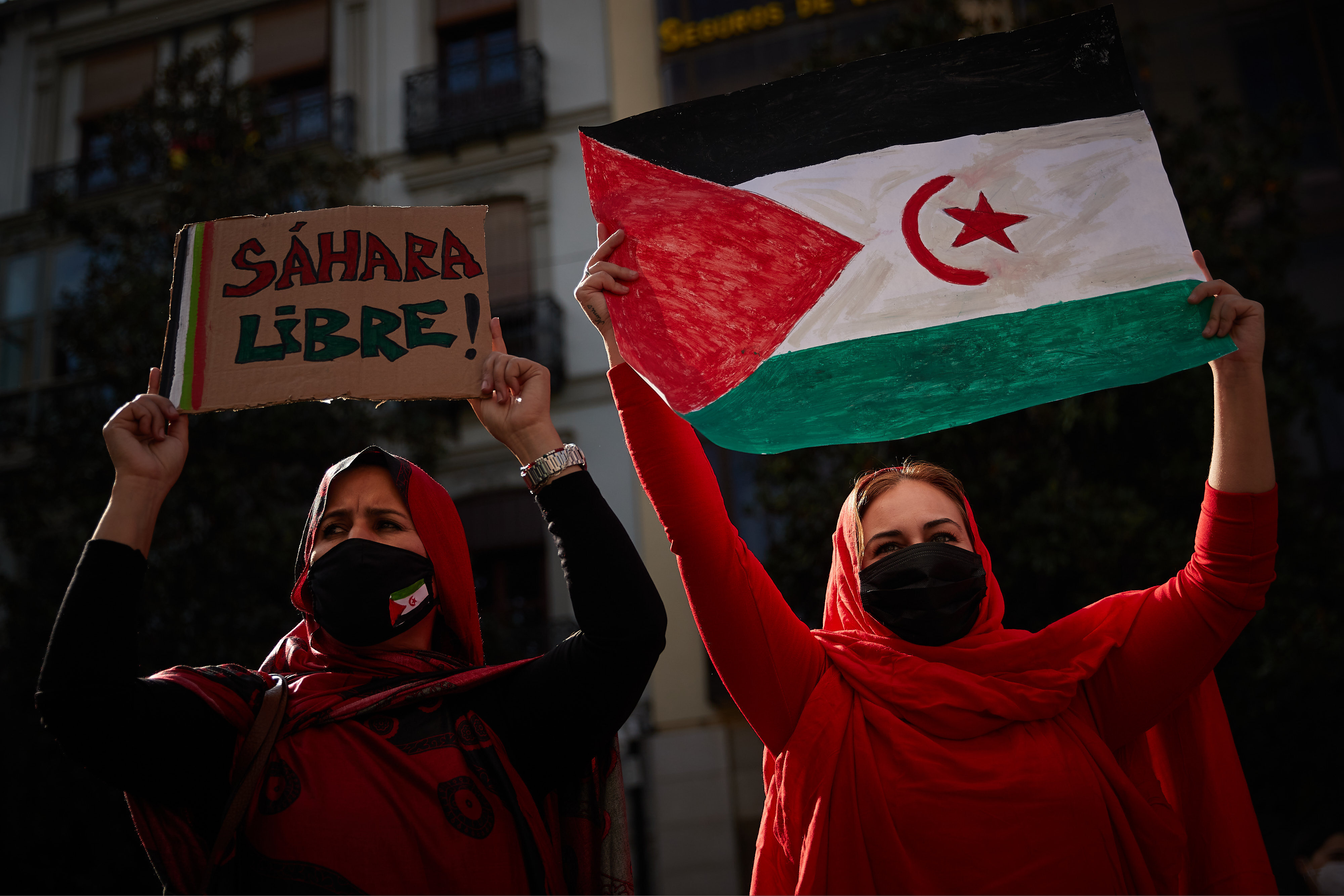 Marokko Protest Polisario