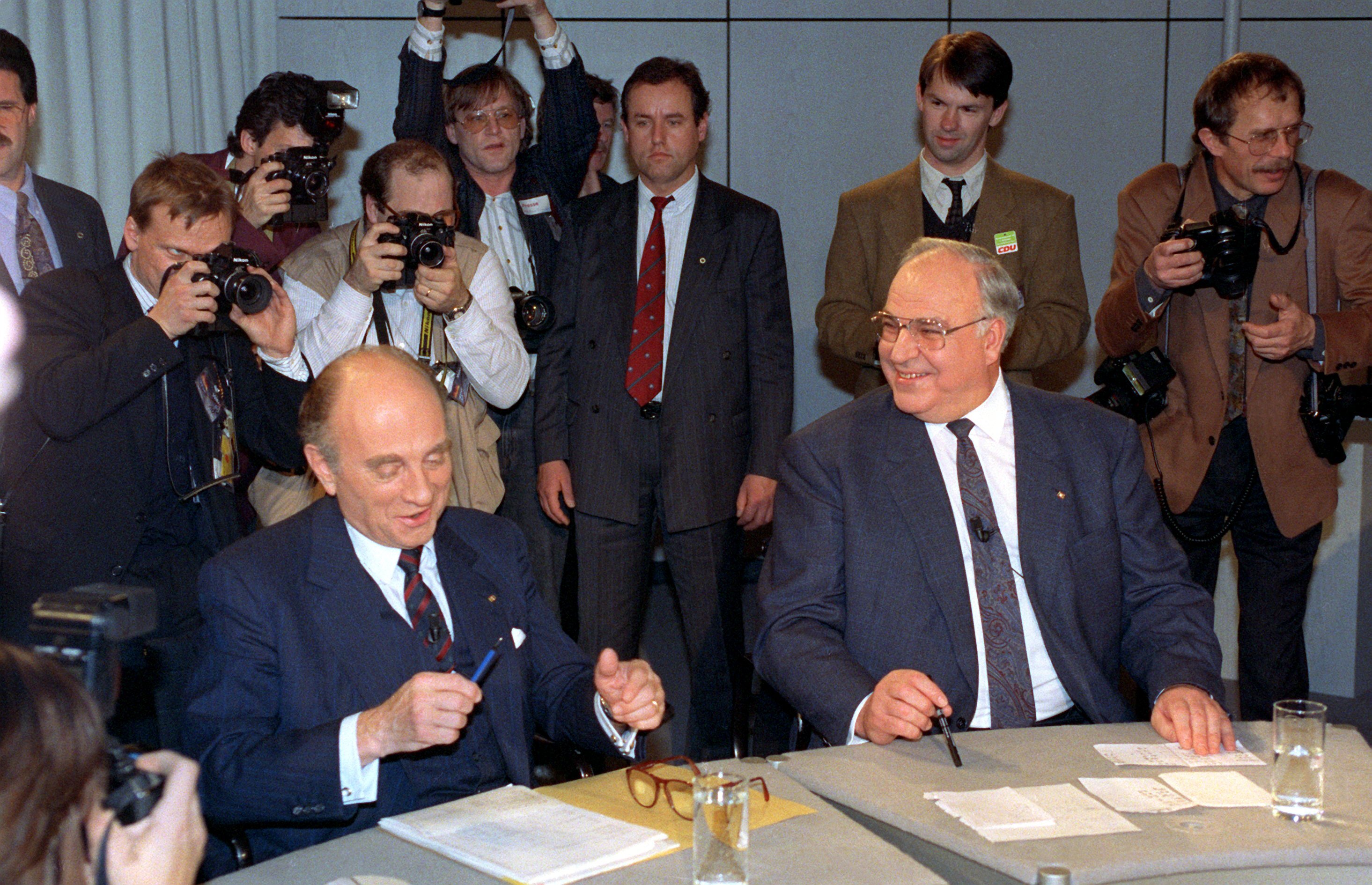 Bundestagswahl Wiedervereinigung