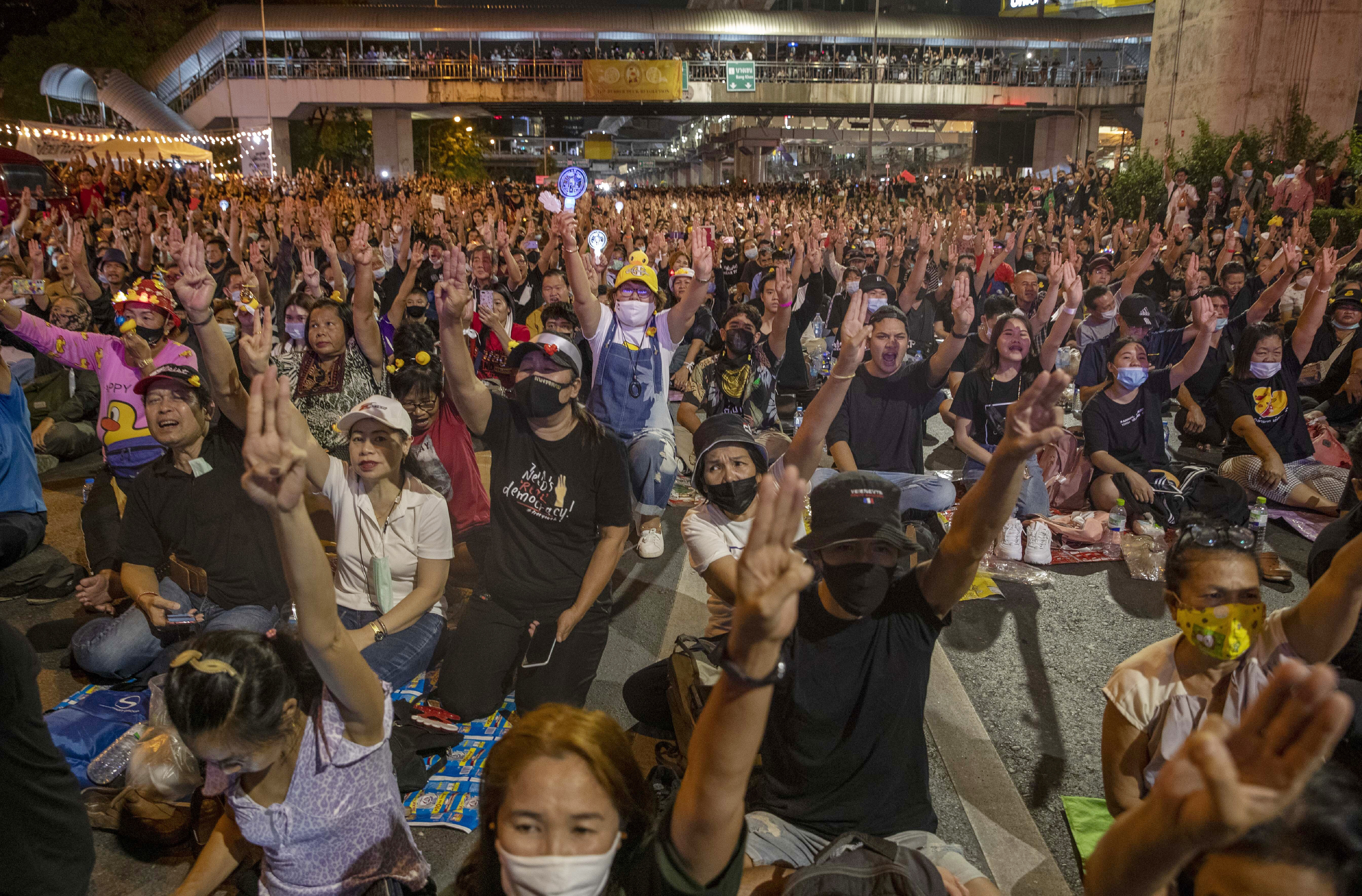 Protest in Thailand