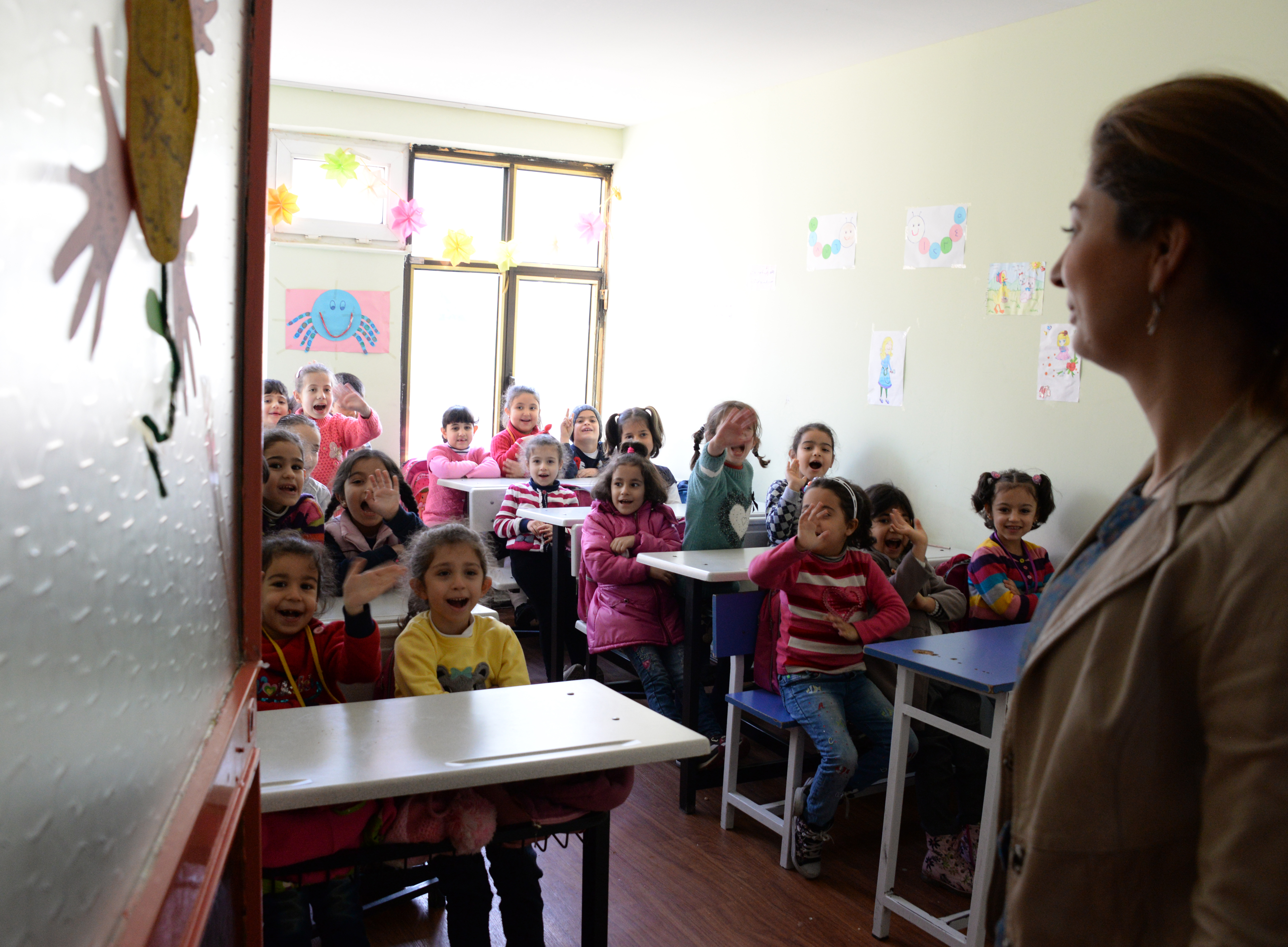 Grundschule Istanbul Flüchtlinge