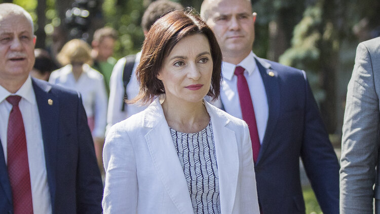 Premierministerin Maia Sandu