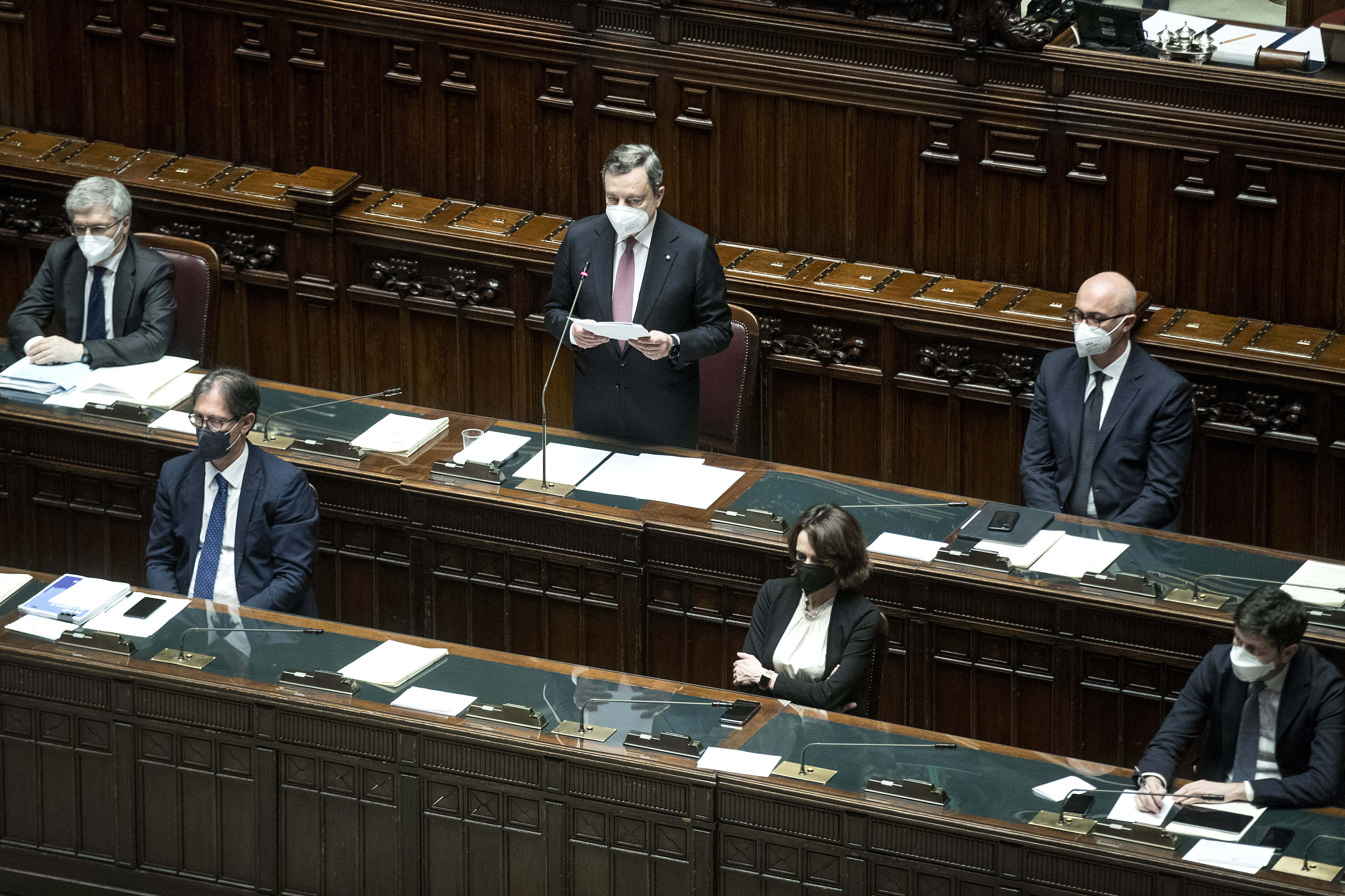 Premierminister Draghi