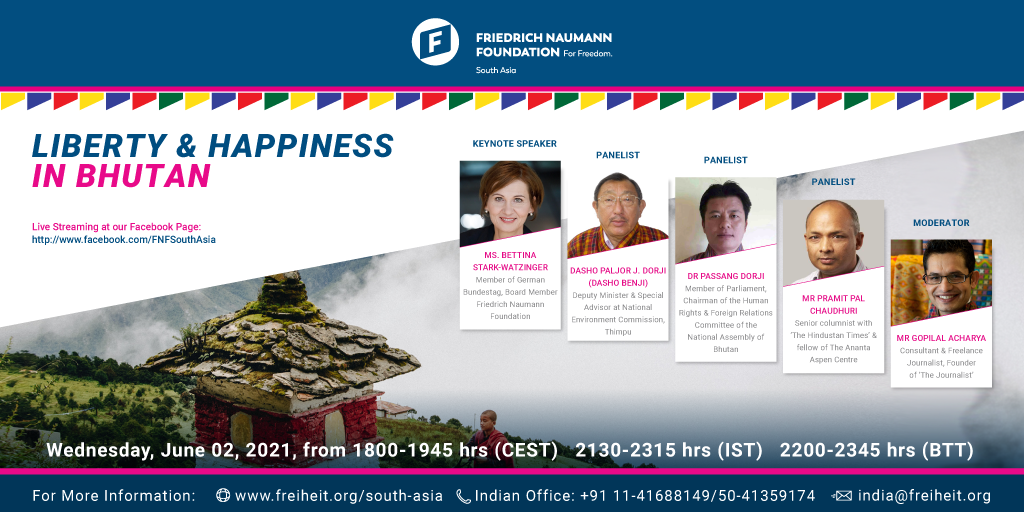 Bhutan event poster