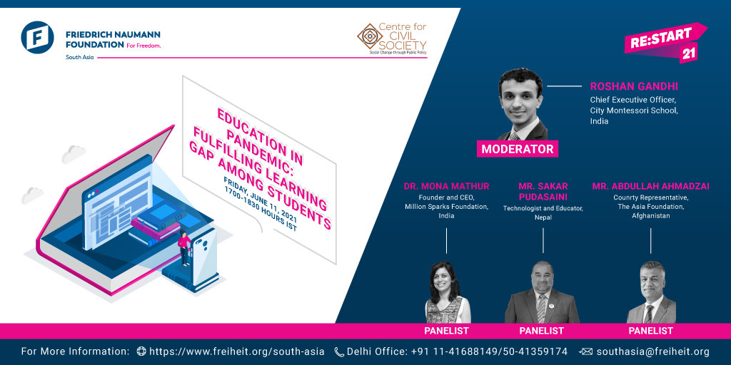 Education in Pandemic Poster