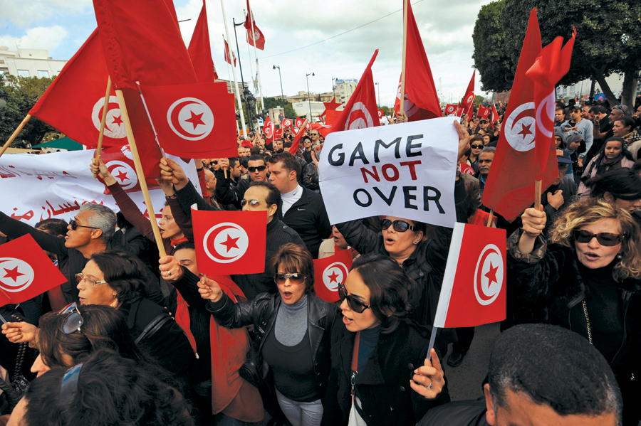 TUNISIA REVOLUTION 