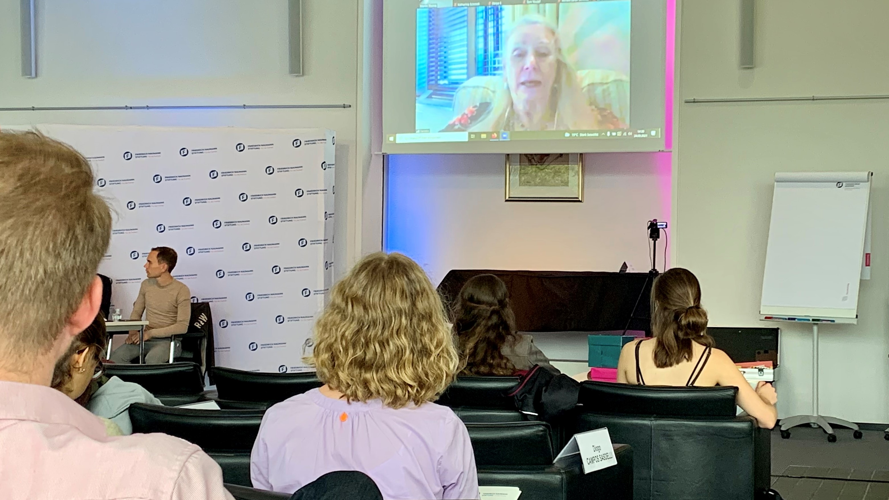 Deirde Nansen McCloskey sprach beim Stipendiatenkonvent der Friedrich-Naumann-Stiftung für die Freiheit dieses Jahr über die Zukunft des Liberalismus.