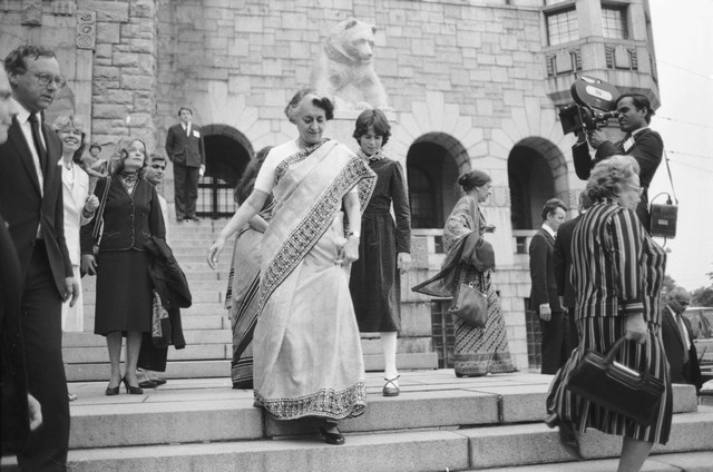 Indira Gandhi in Finland