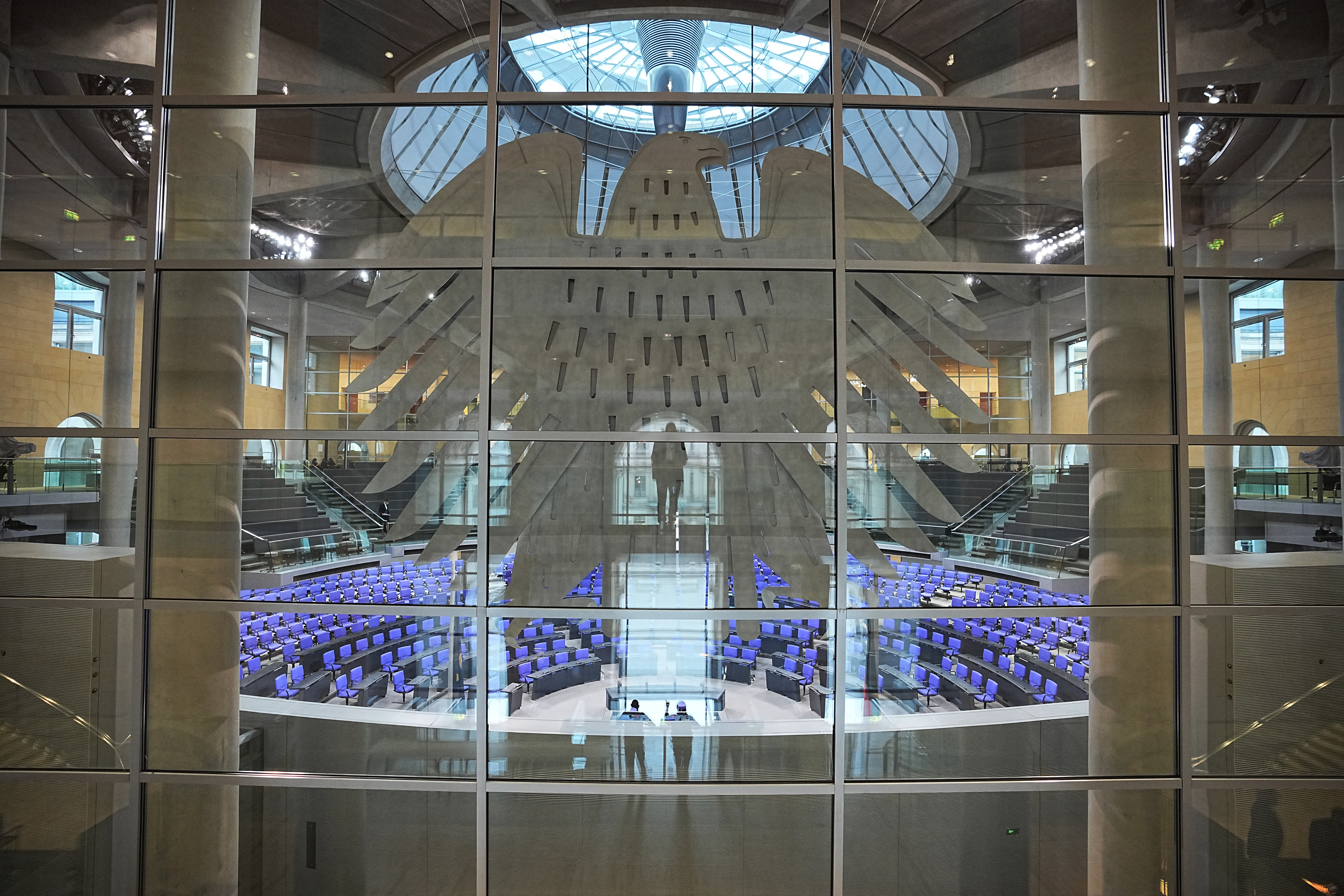 Bundestag Plenarsaal Bundesadler