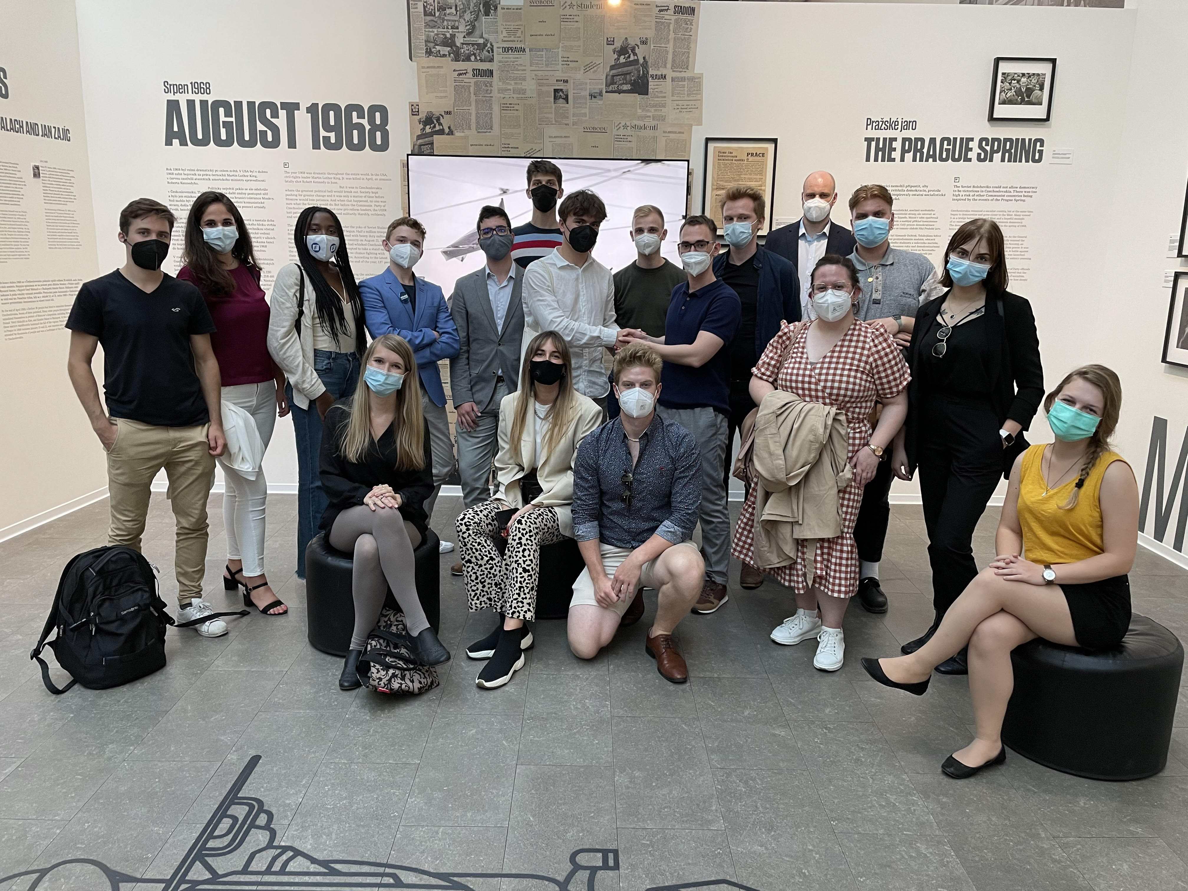 group picture Prague