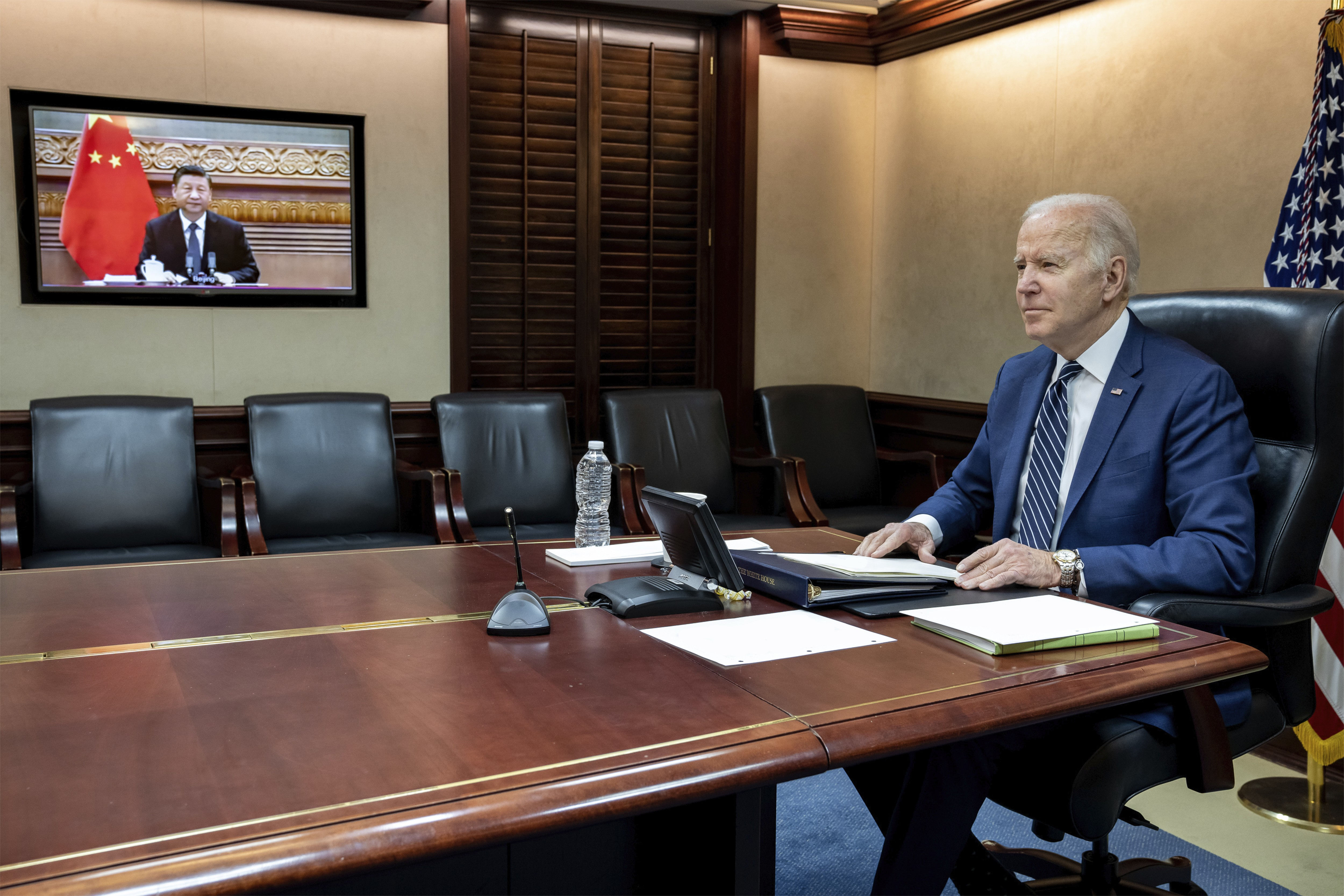 Biden Xi Video Conference