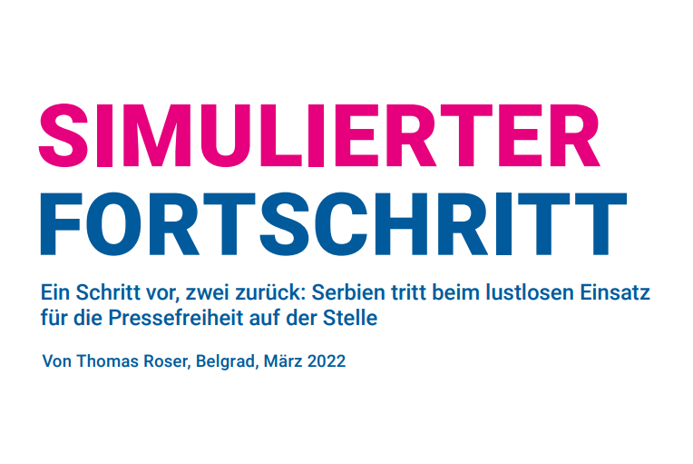 SIMULIERTER FORTSCHRITT Ein Schritt vor, zwei zurück