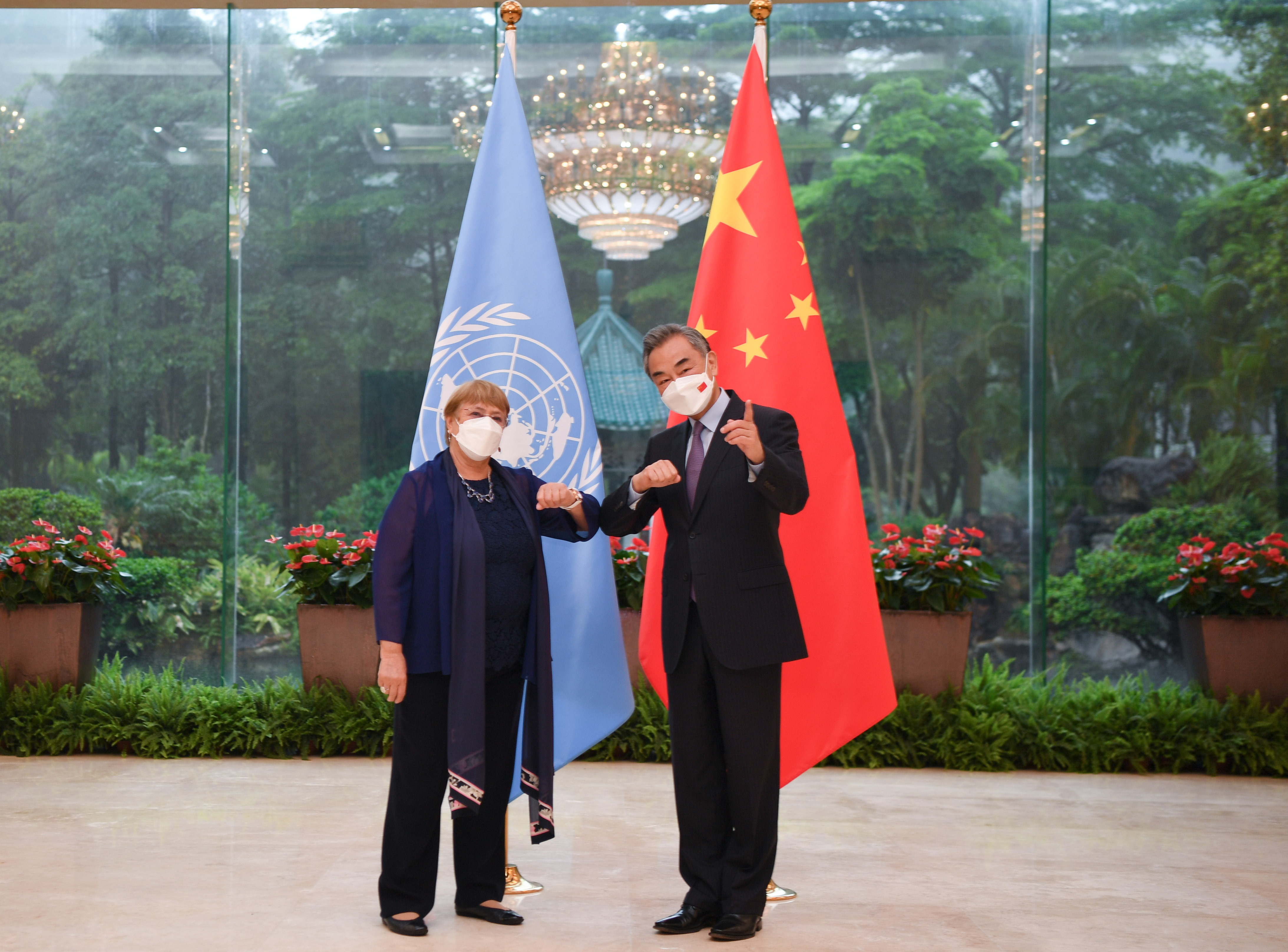 Bachelet in China