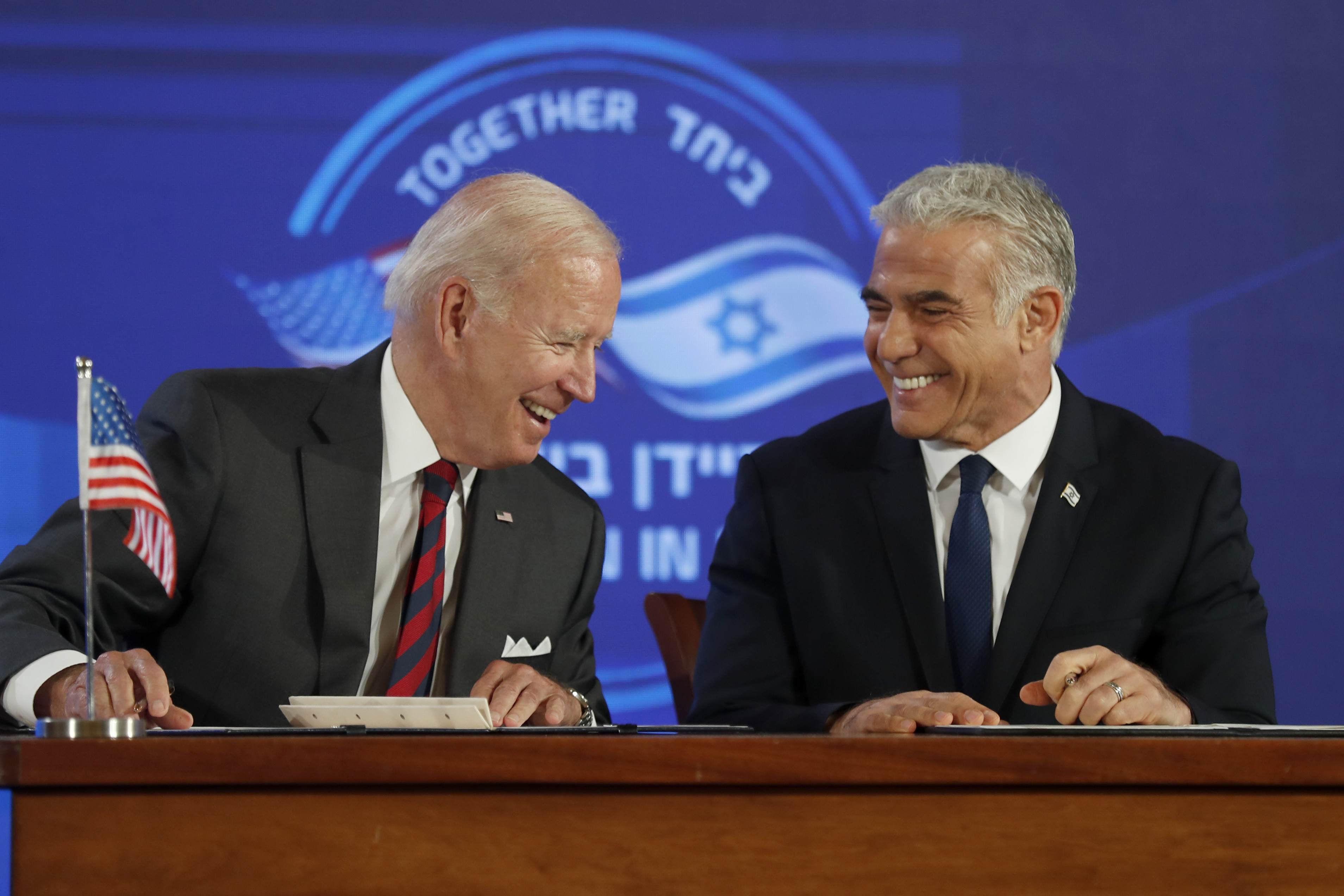 US-Präsident Joe Biden und Israels Premierminister Yair Lapid