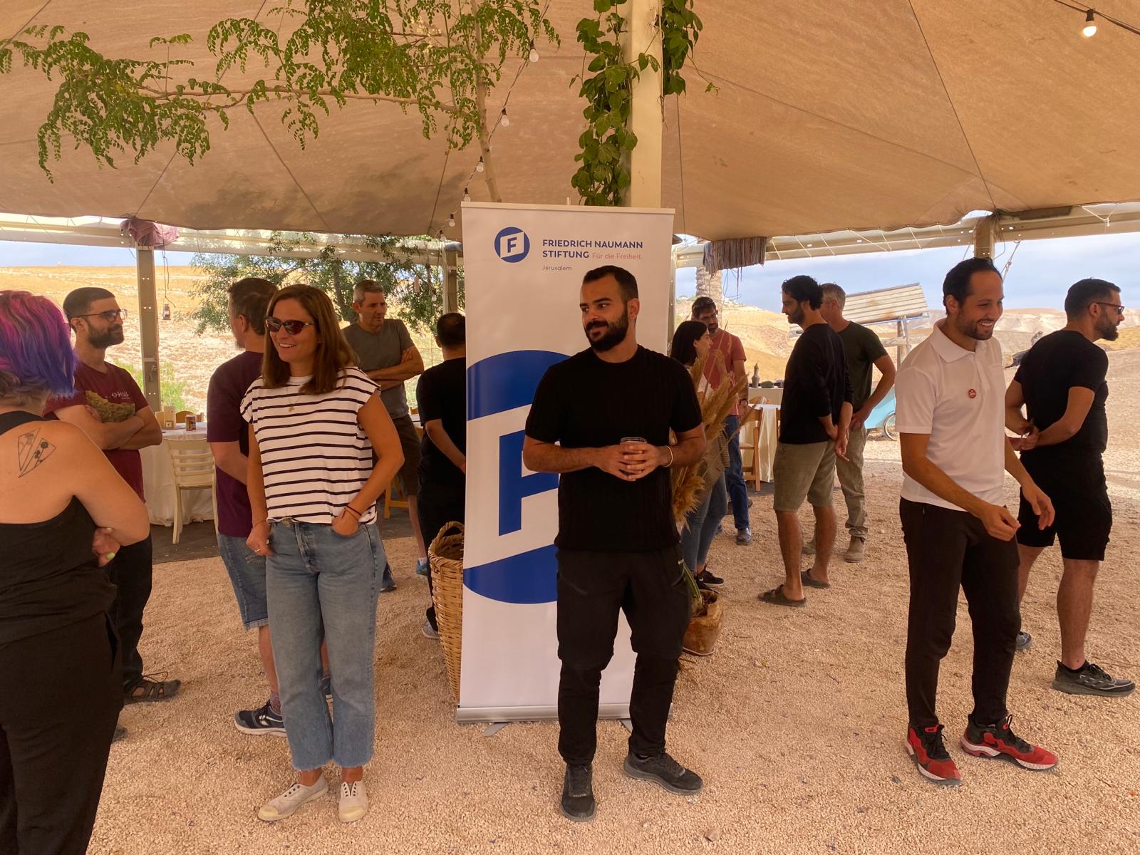 Junge palästinensische und israelische Start-uper des ME2.0 Forums im Jahr 2021