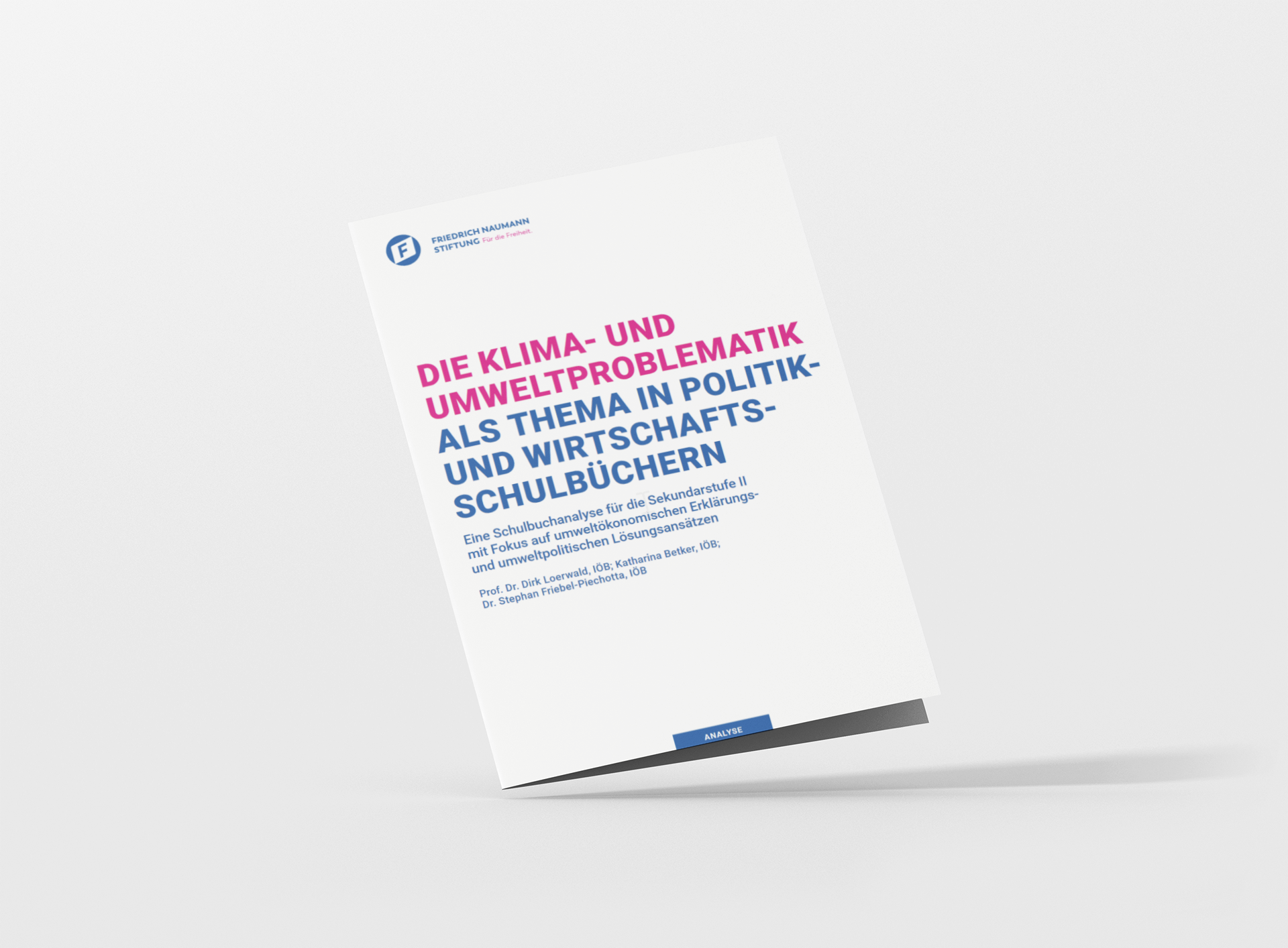 Die Klima- und Umweltproblematik in Politik- und Wirtschaftsschulbüchern