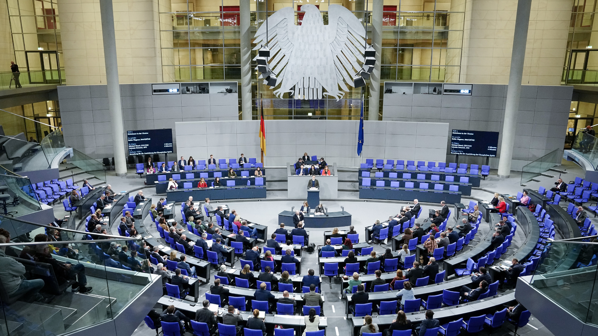 Der Bundestag gedenkt in seiner Sitzung dem Holodomor in der Ukraine.