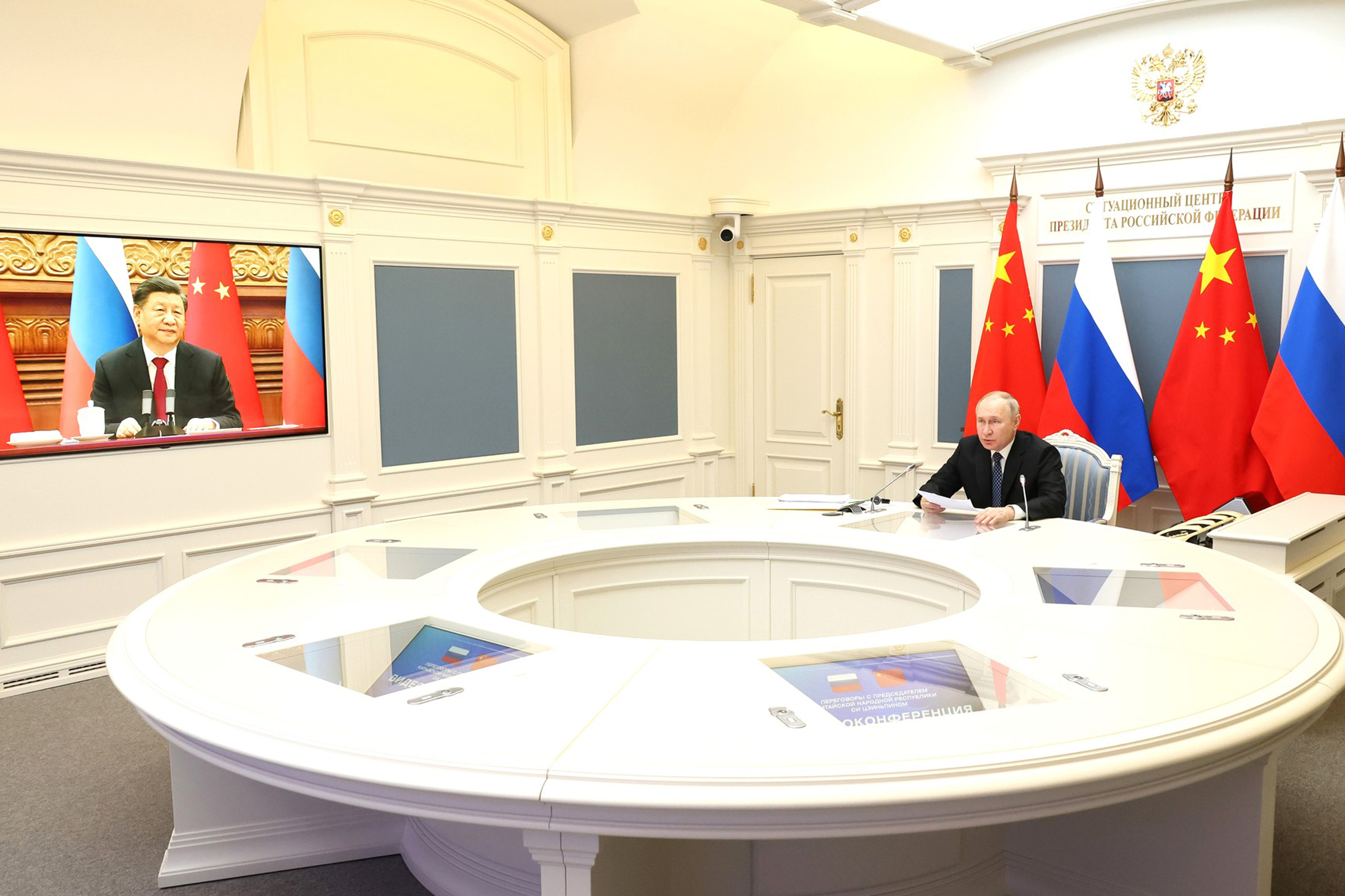 Russia-China talks Vladimir Putin met with President Xi 