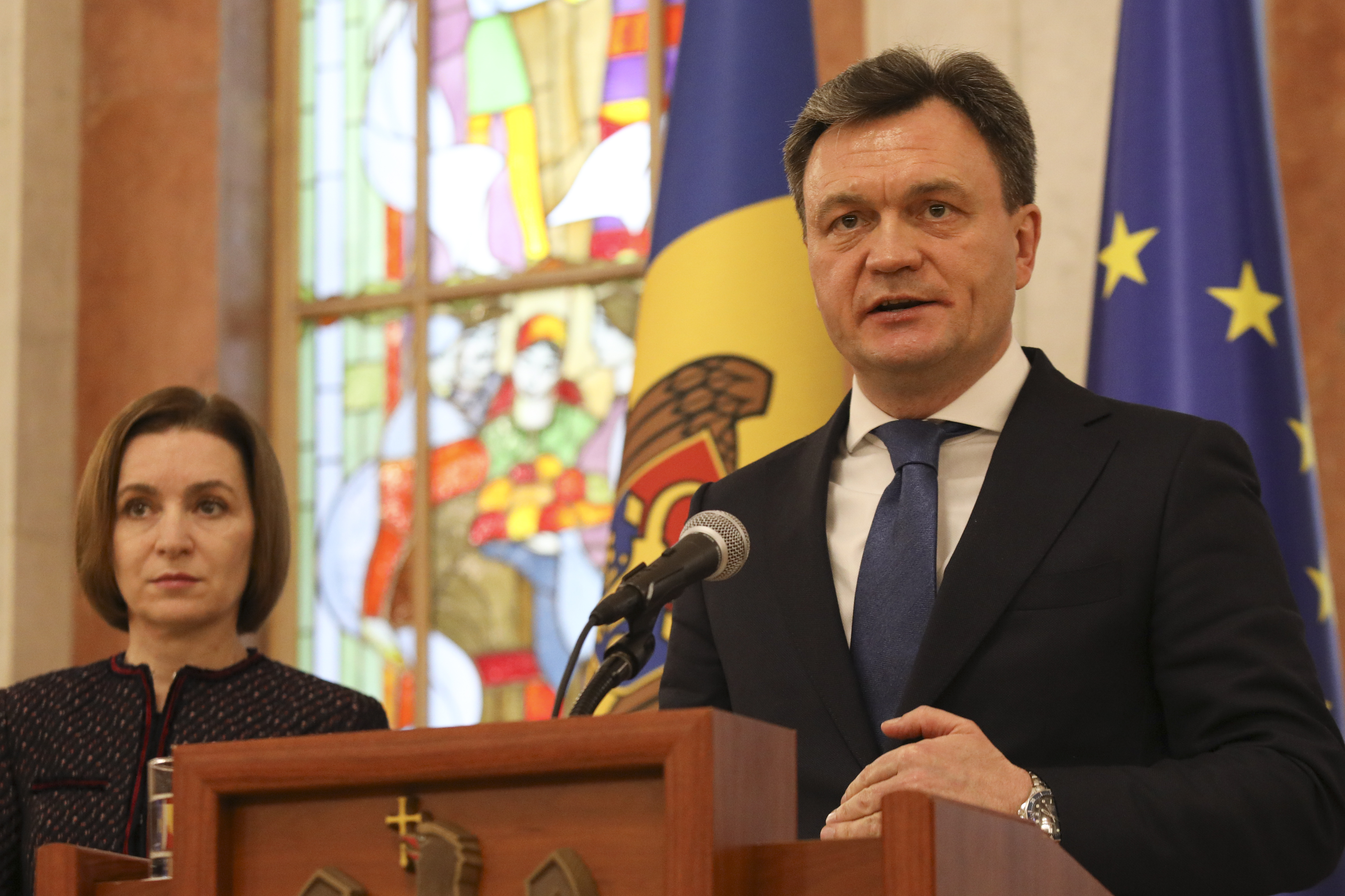 Moldovan Prime Minister designate Dorin Recean 