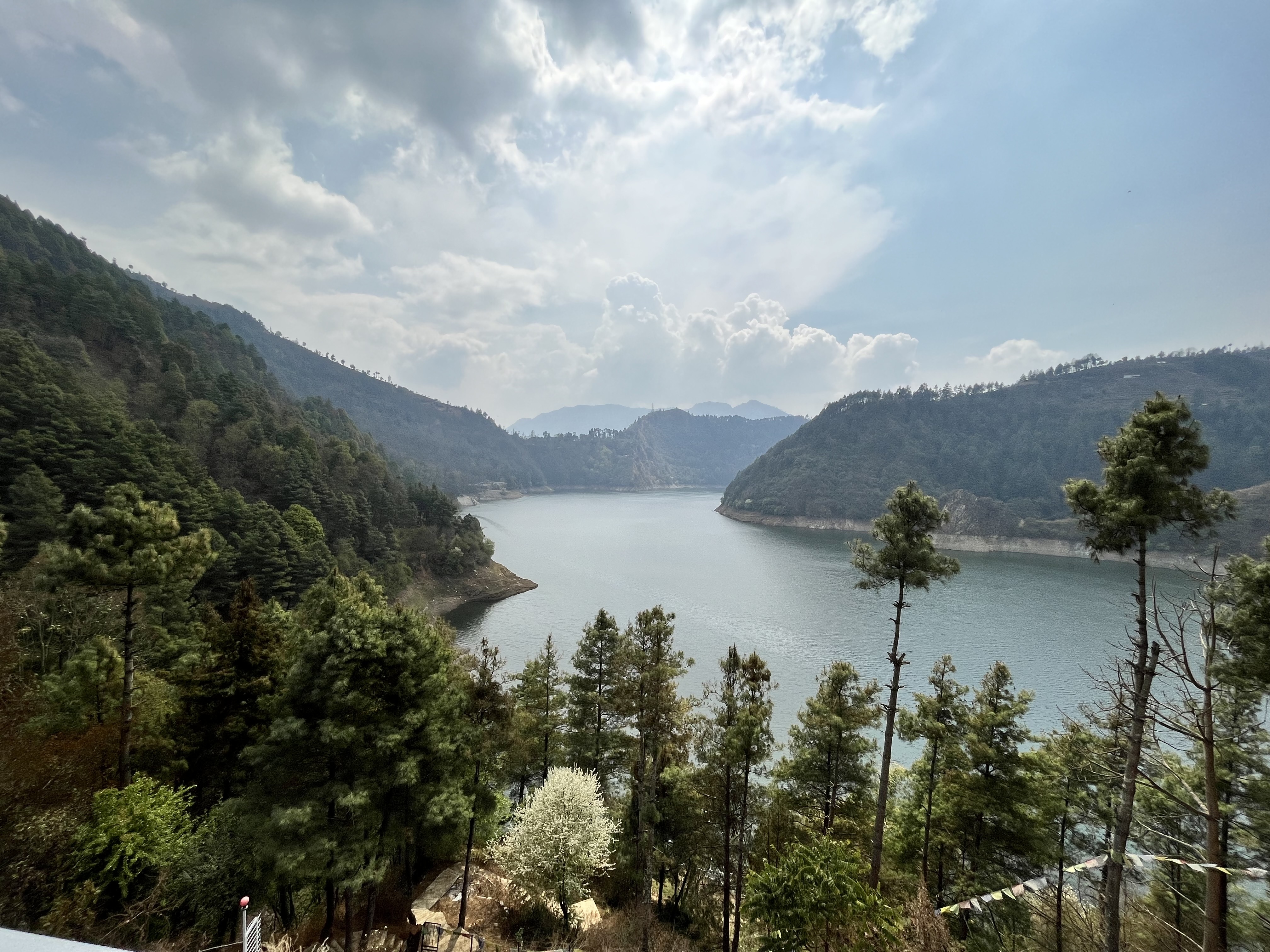 Overview of the Kulekhani Dam, Nepal