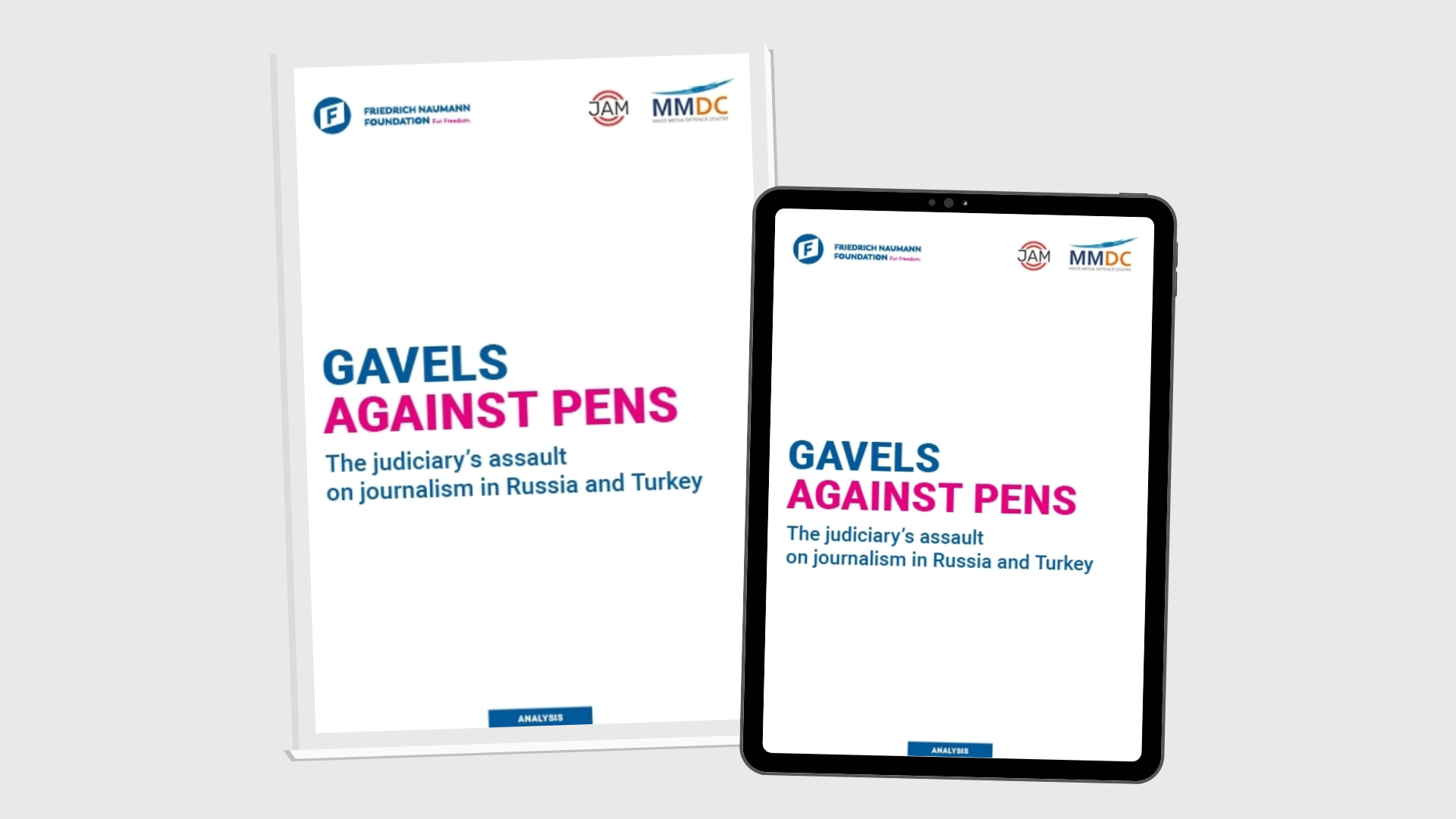 Gavels against Pens