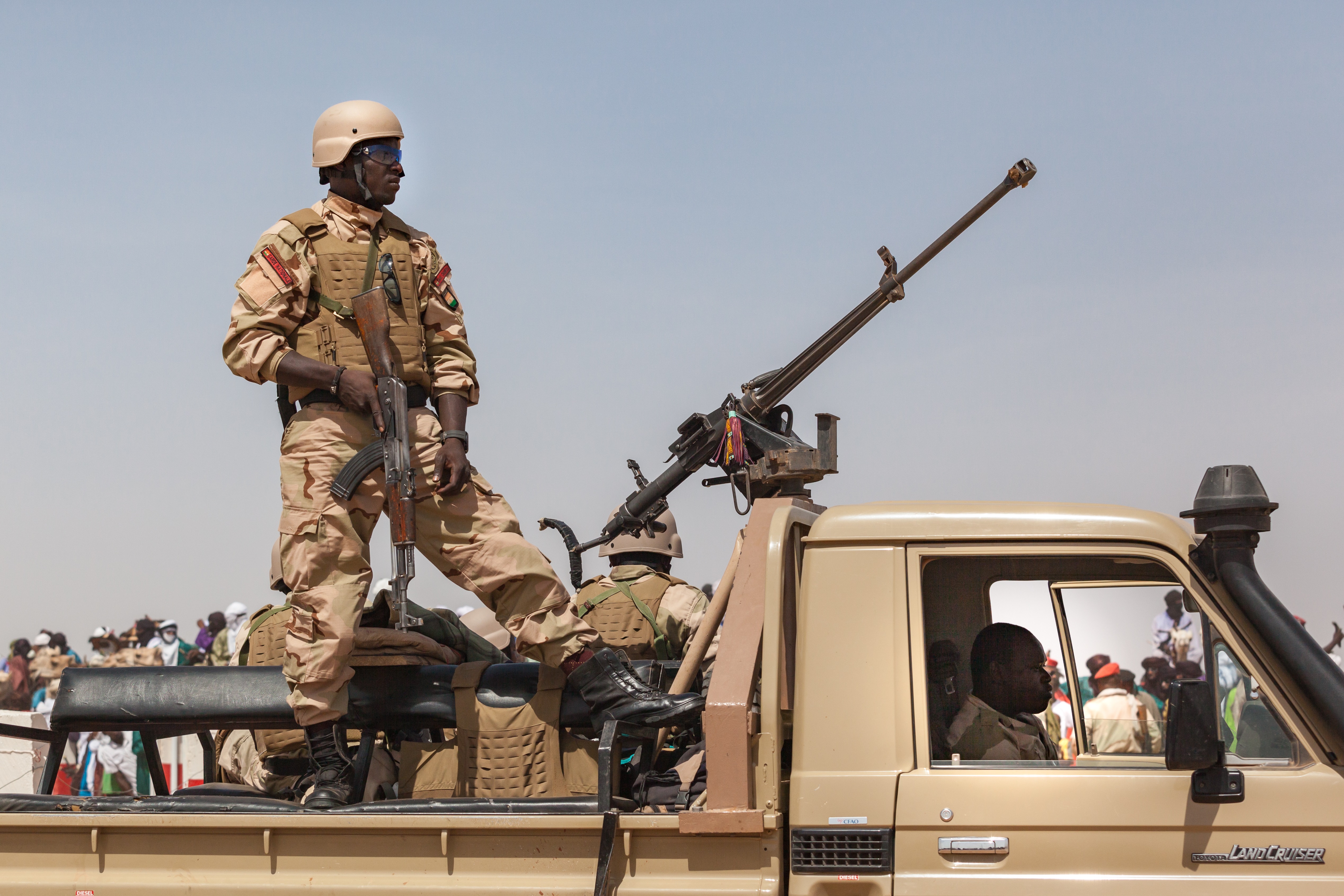 Military guard Niger