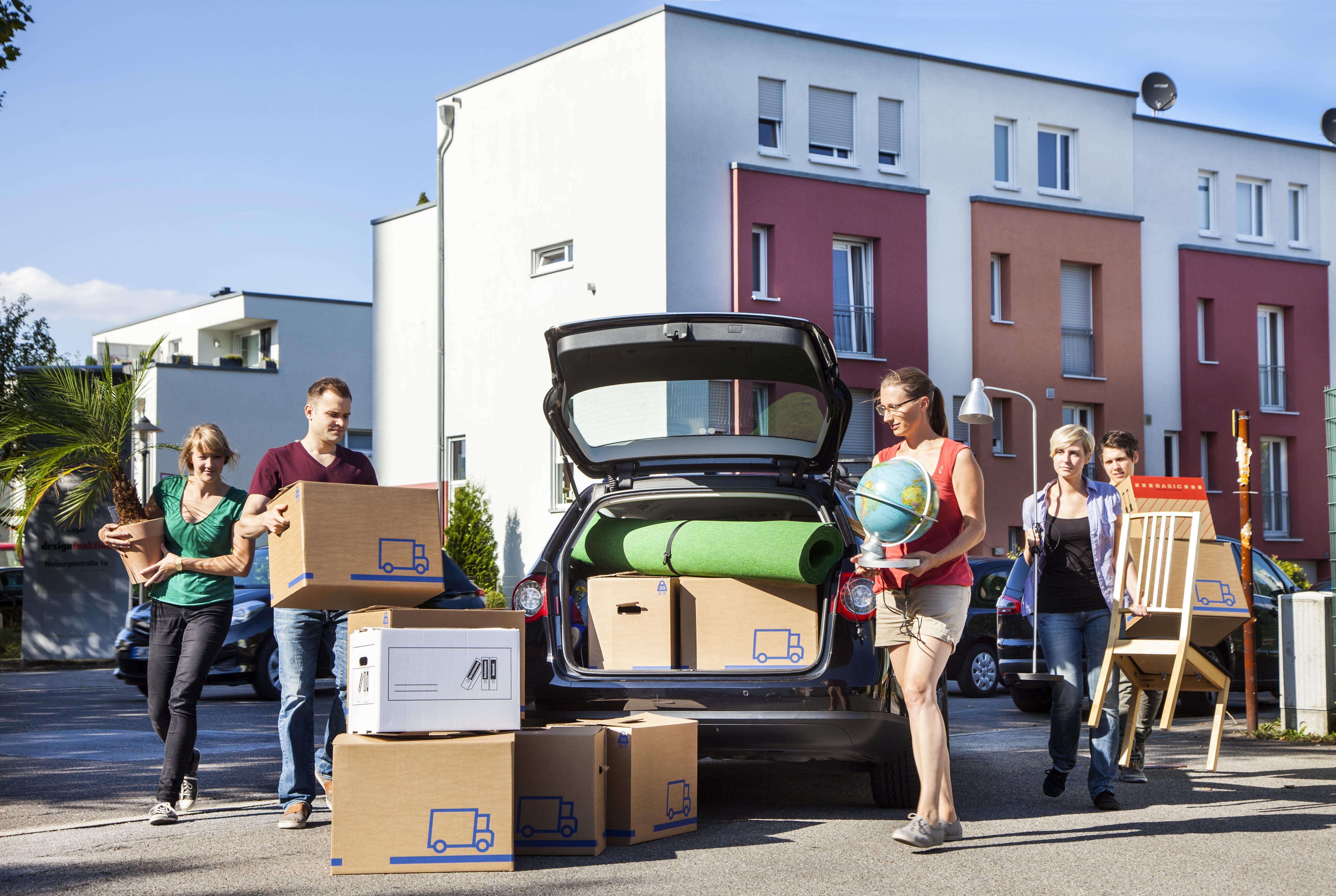 Priater Umzug in Wohneigentum 