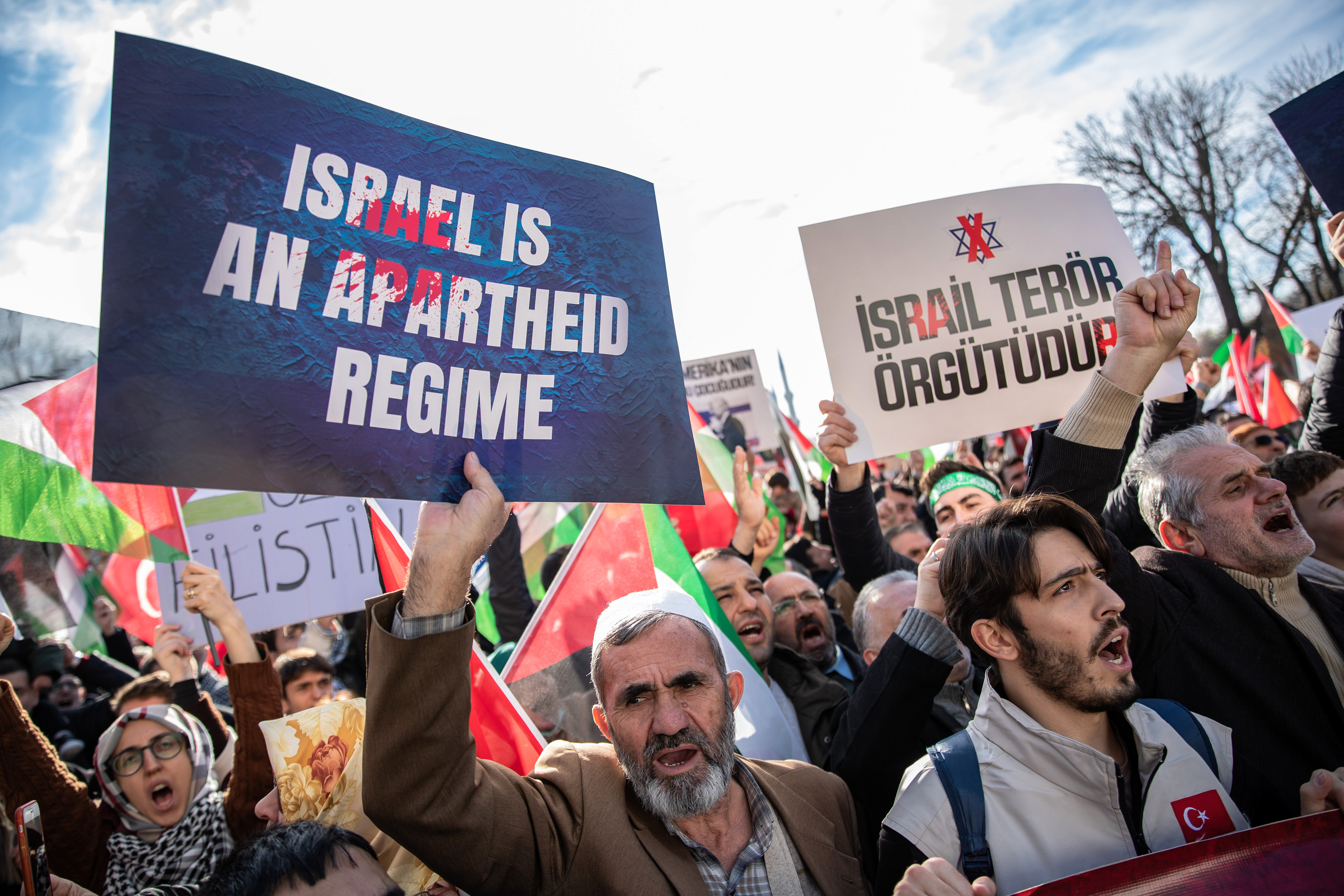 ''Israel is an apartheid regime''