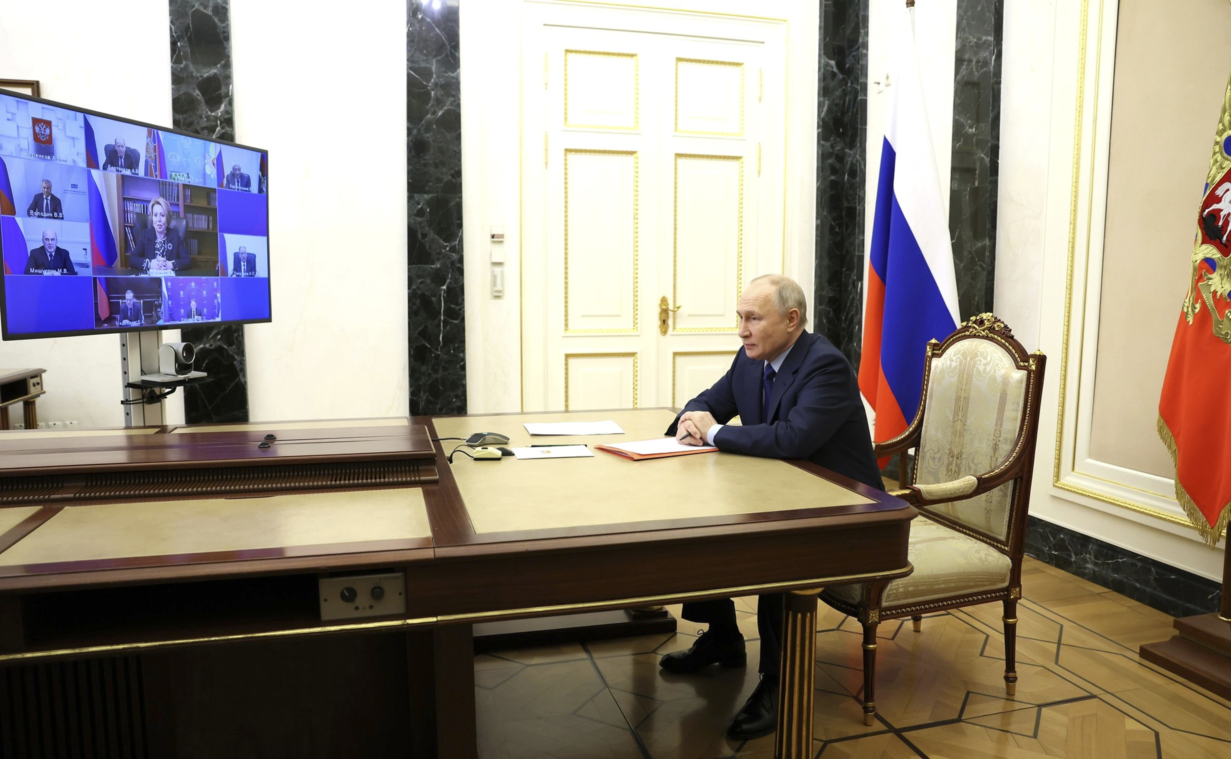 Putin Sicherheitsrat Video Fahndungsliste
