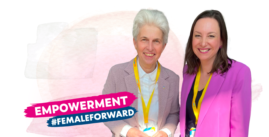 Marie-Agnes Strack-Zimmermann und Maren Jasper-Winter Empowerment Programm der Friedrich-Naumann-Stiftung Female Forward