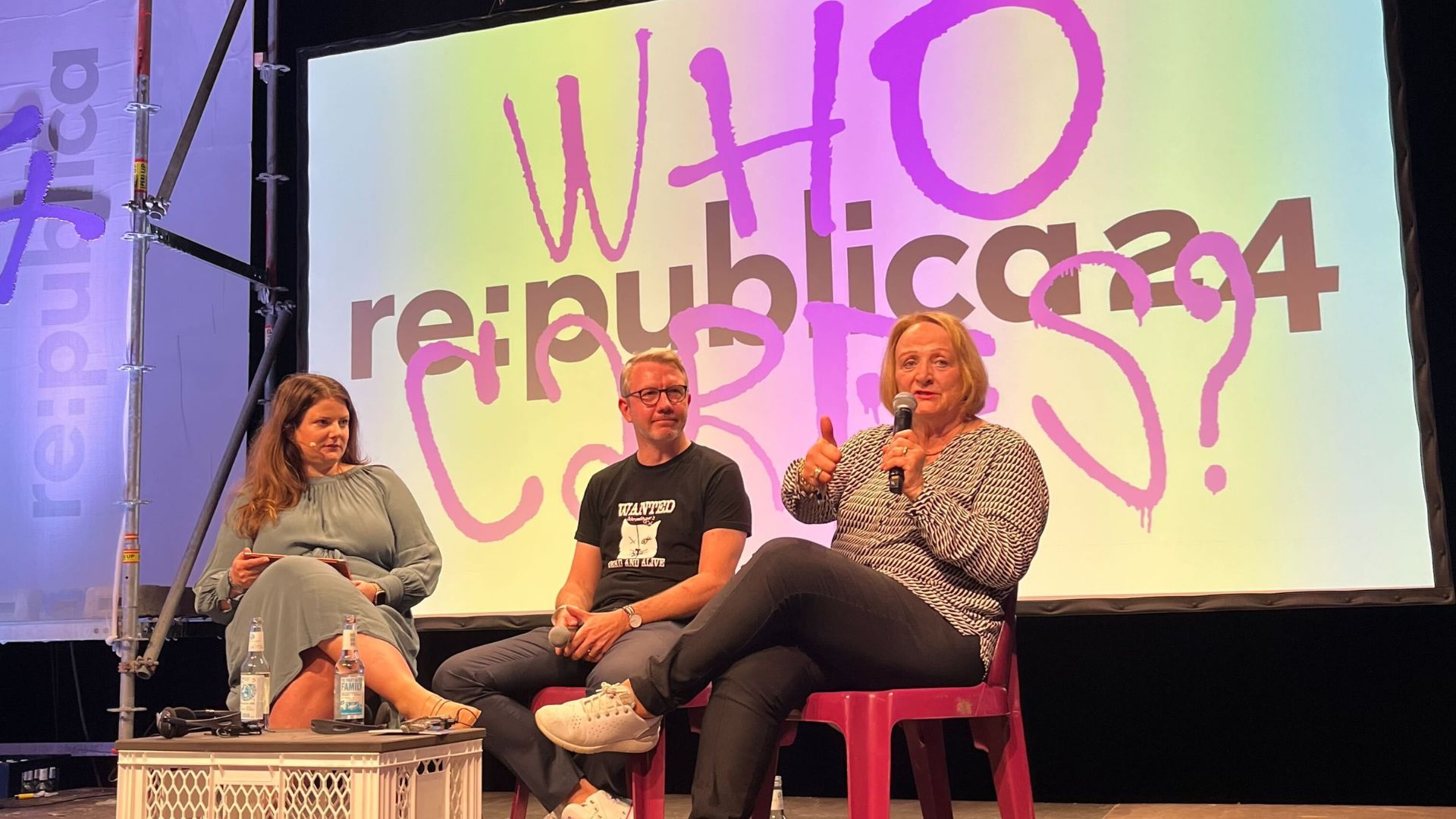 Panel mit Sabine Leutheusser-Schnarrenberger, Nikolai Horn und Ann-Cathrin Panel mit Sabine Leutheusser-Schnarrenberger, Nikolai Horn und Ann-Cathrin . © FNF  Panel mit Sabine Leutheusser-Schnarrenberger, Nikolai Horn und Ann-Cathrin .    © FNF 