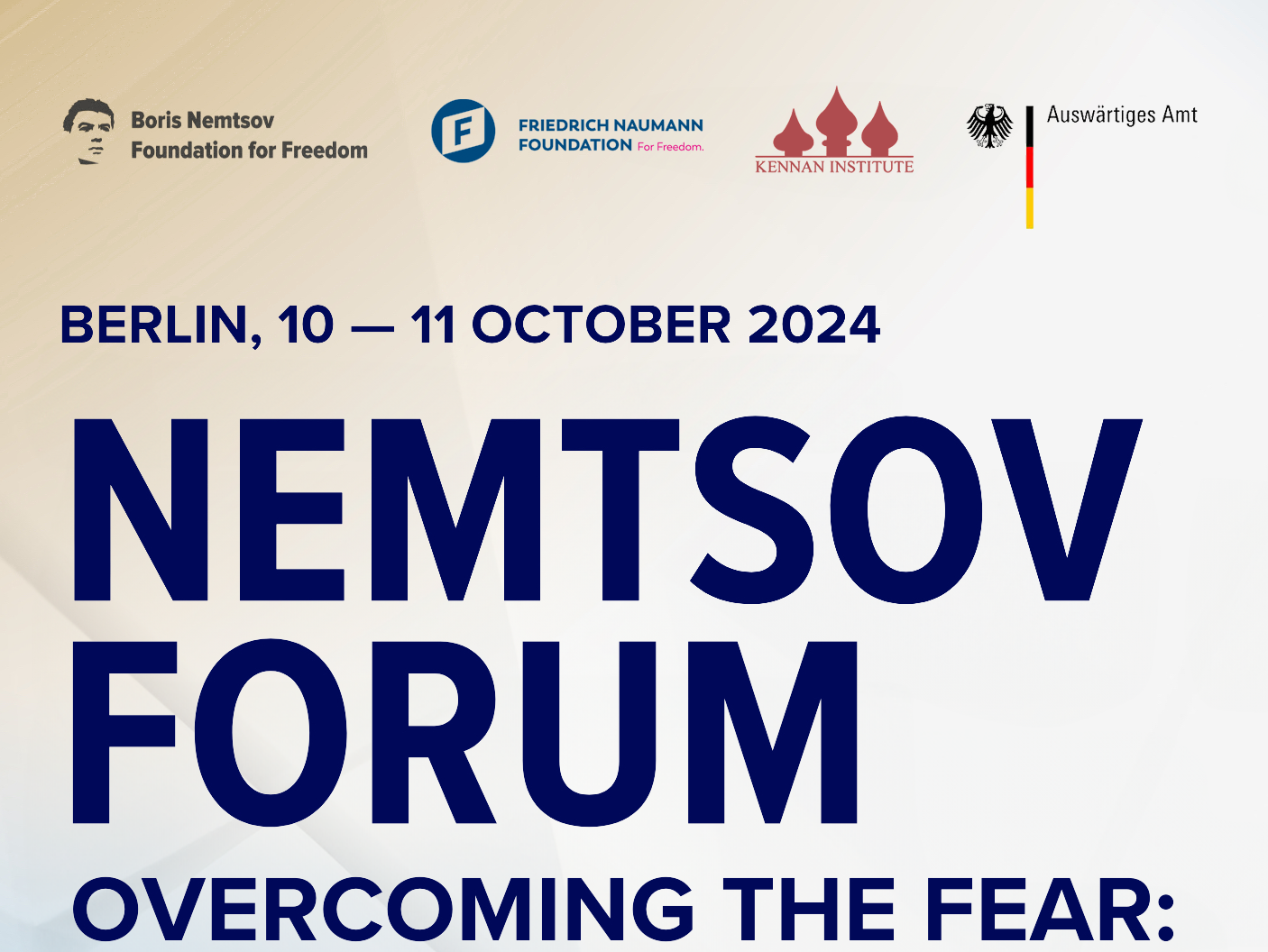 Nemtsov Forum 2024
