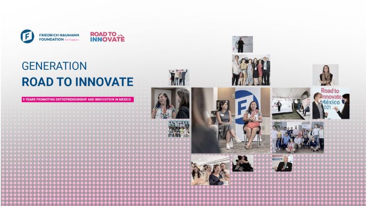 Pictures of participants and Road to Innovate events