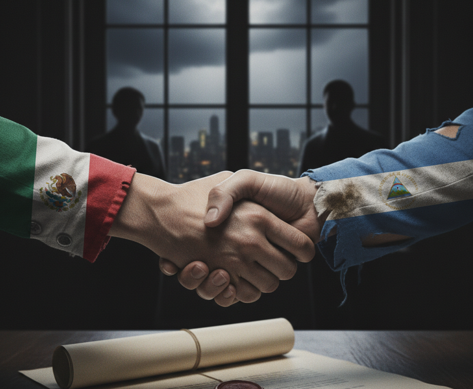 Acuerdo entre nicaragua y méxico es de dudoza procedencia