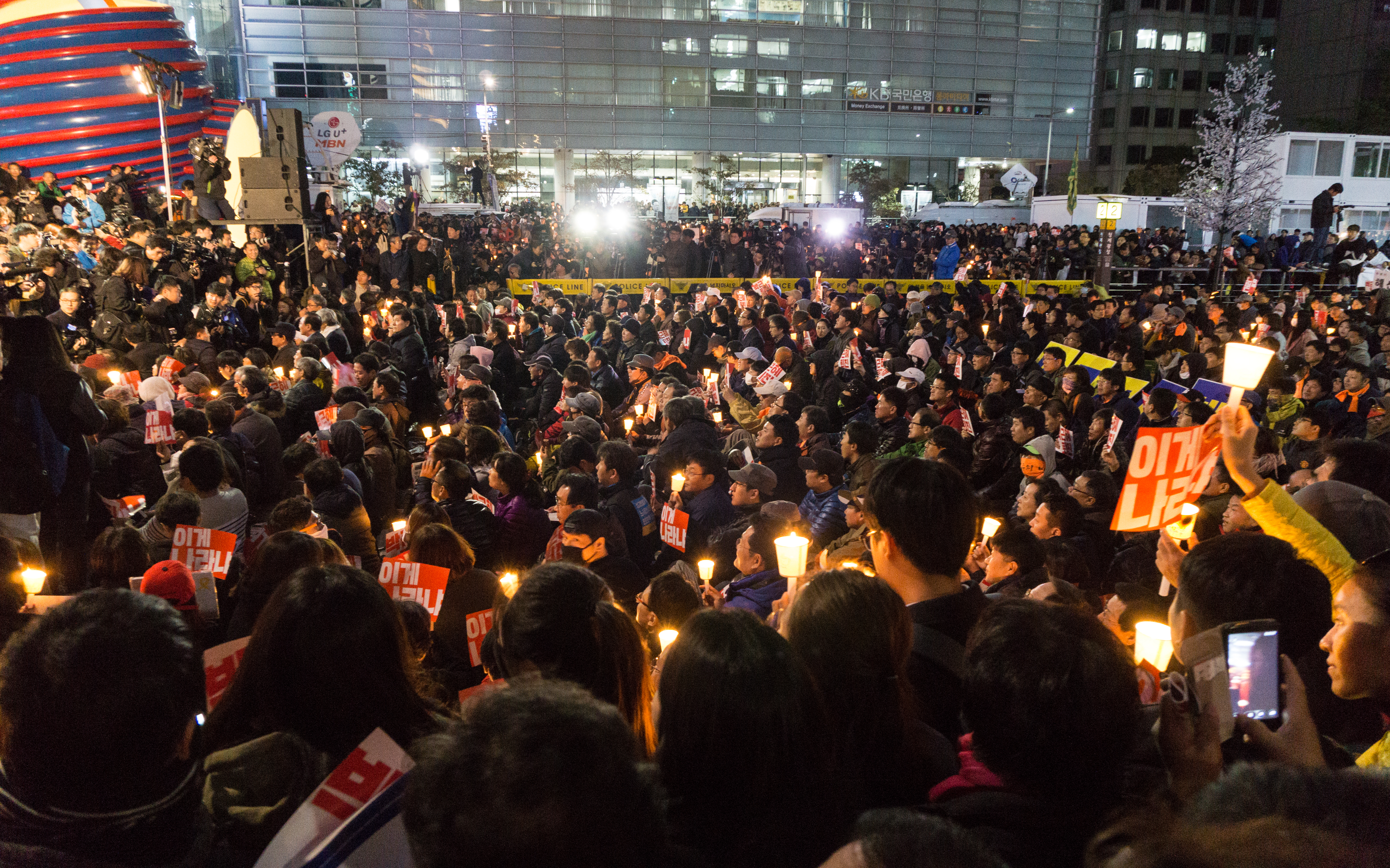 Proteste in Seoul