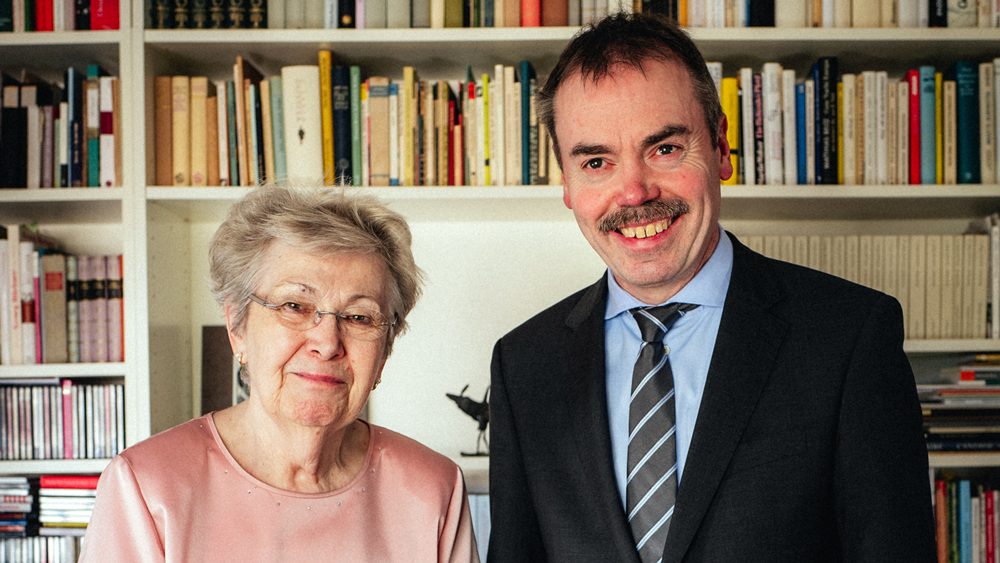 Ruth Wagner und Ewald Grothe