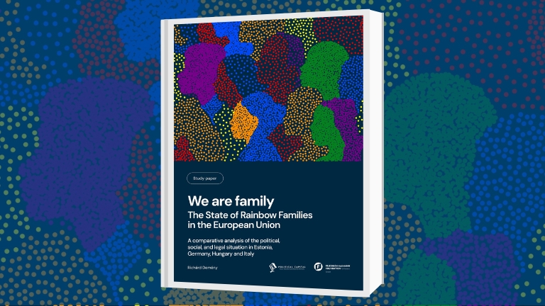 Cover of the publication we are family