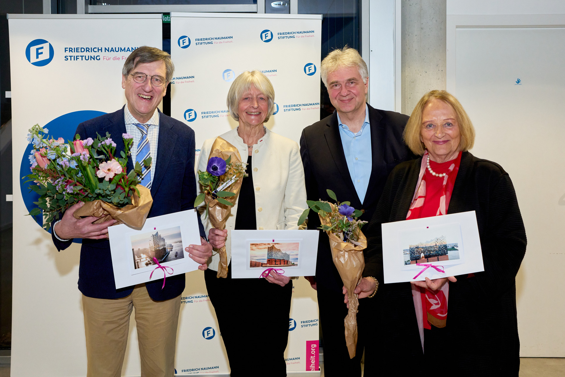 Paqué, Brasseur, Heuss und Leutheusser-Schnarrenberger. 