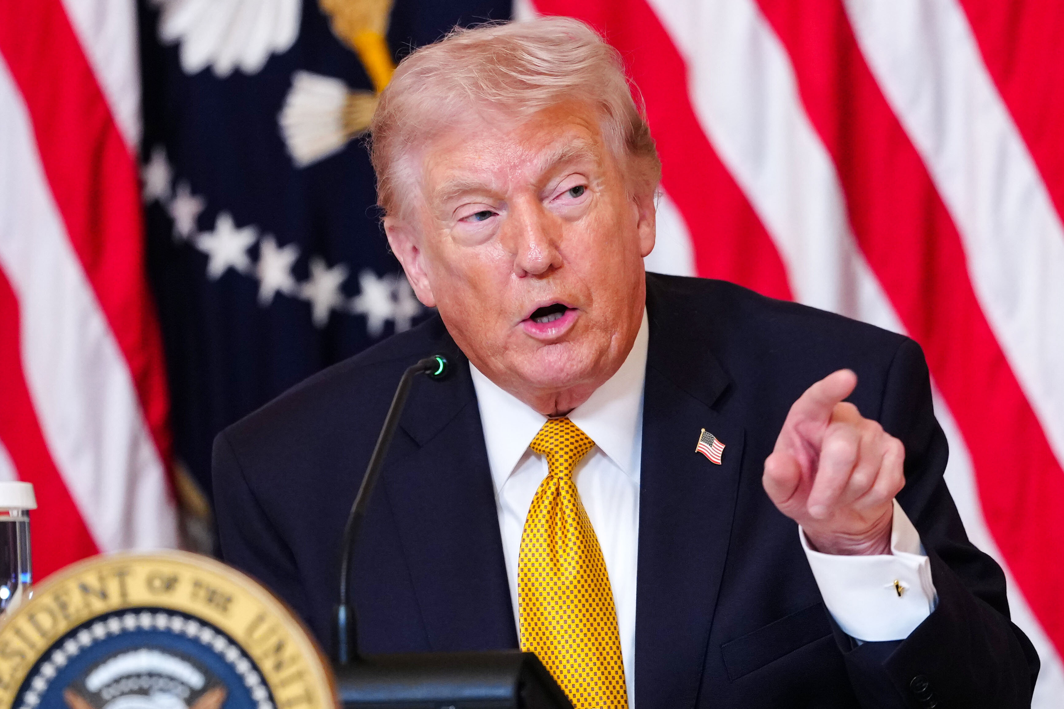 United States President Donald J Trump