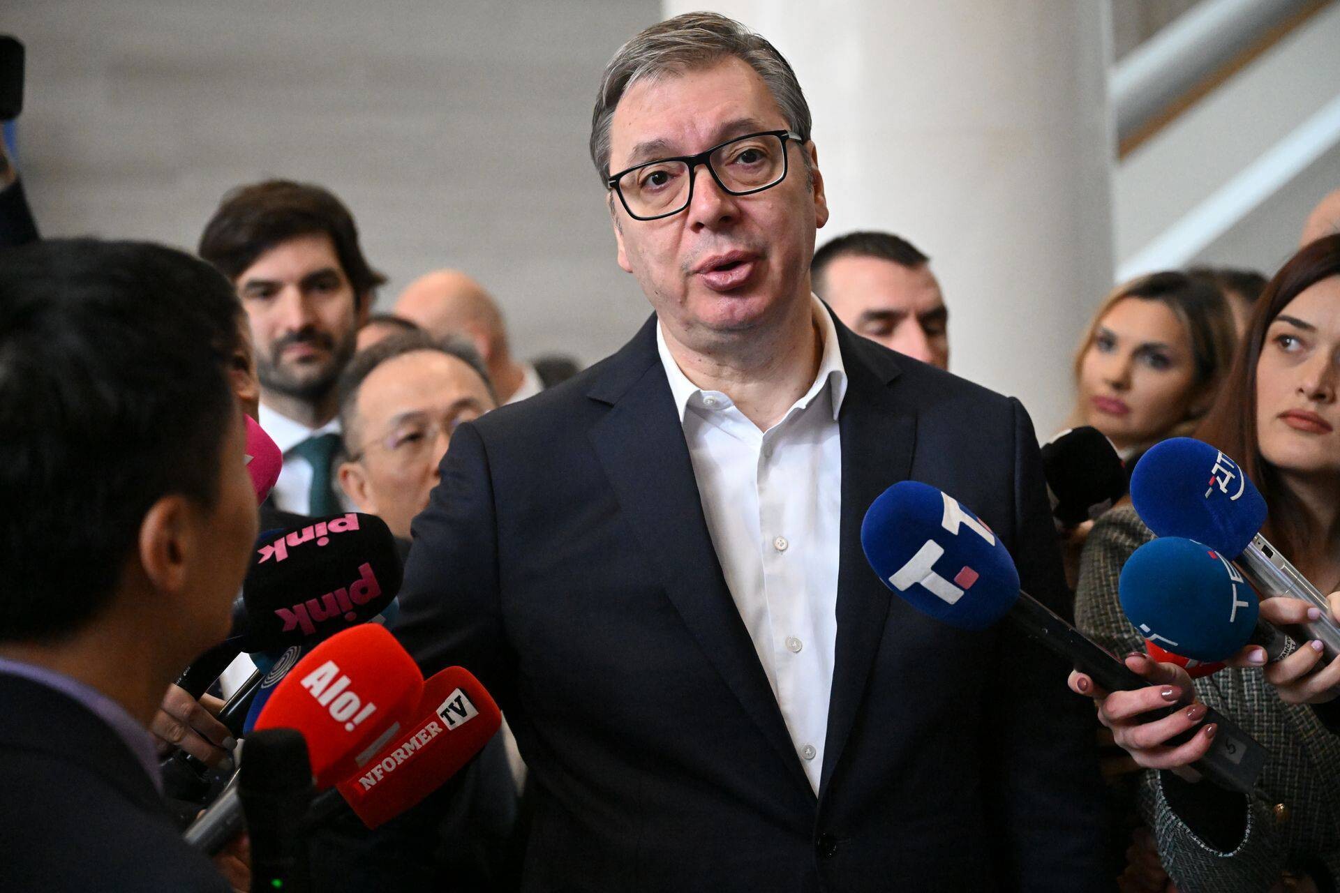 Serbian President Aleksandar Vučić