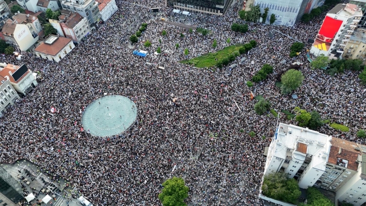 Slavija Protest