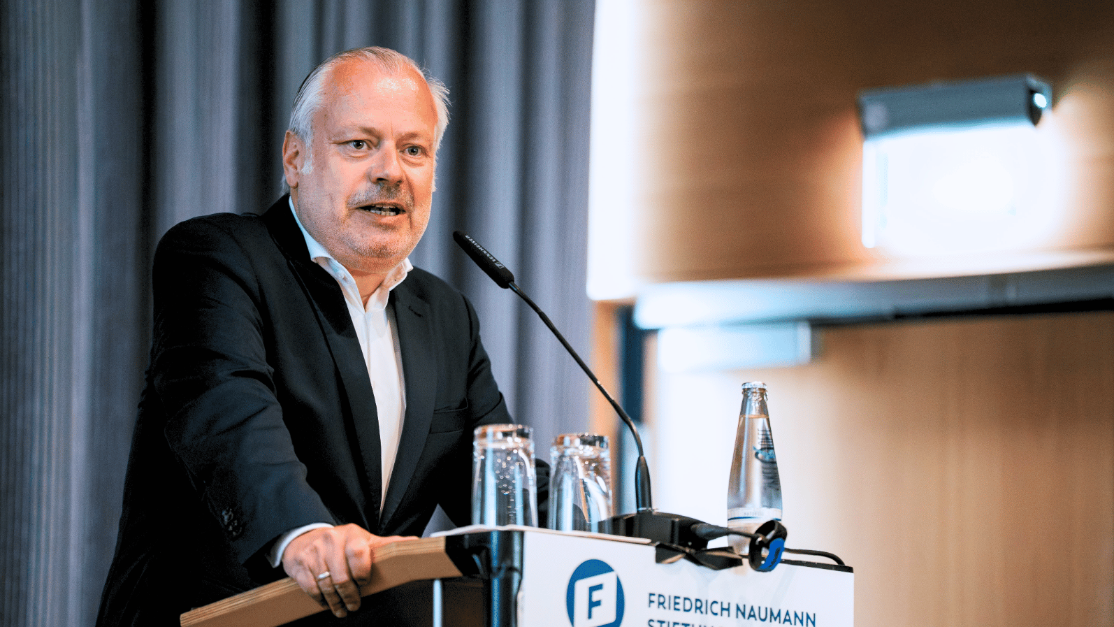 Steffen Saebisch, Staatssekretär a.D., Vorsitzender des Vorstands der FNF